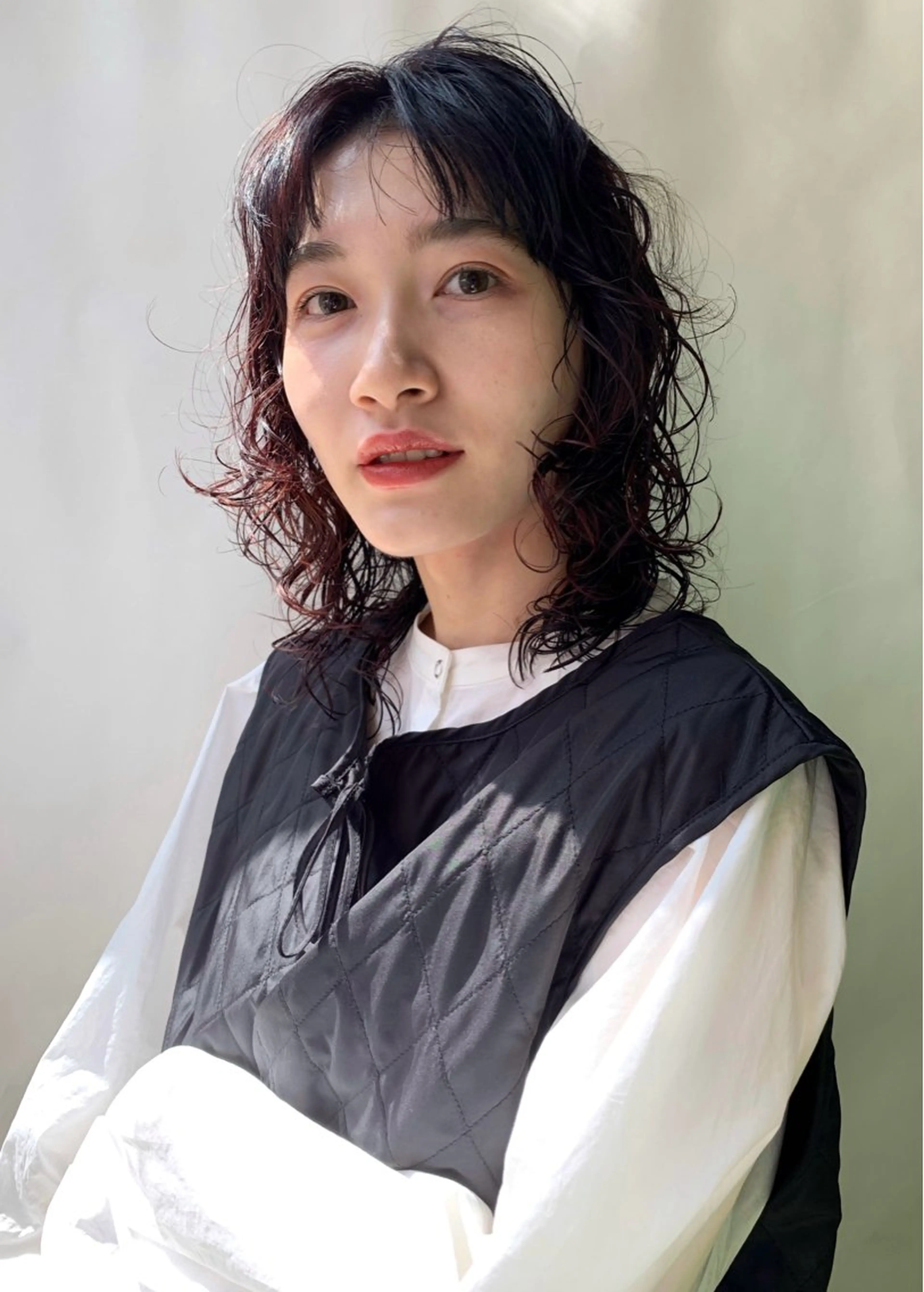 【今だけ限定メニュー✨】ミディアムウルフカット+パーマ🪡の写真