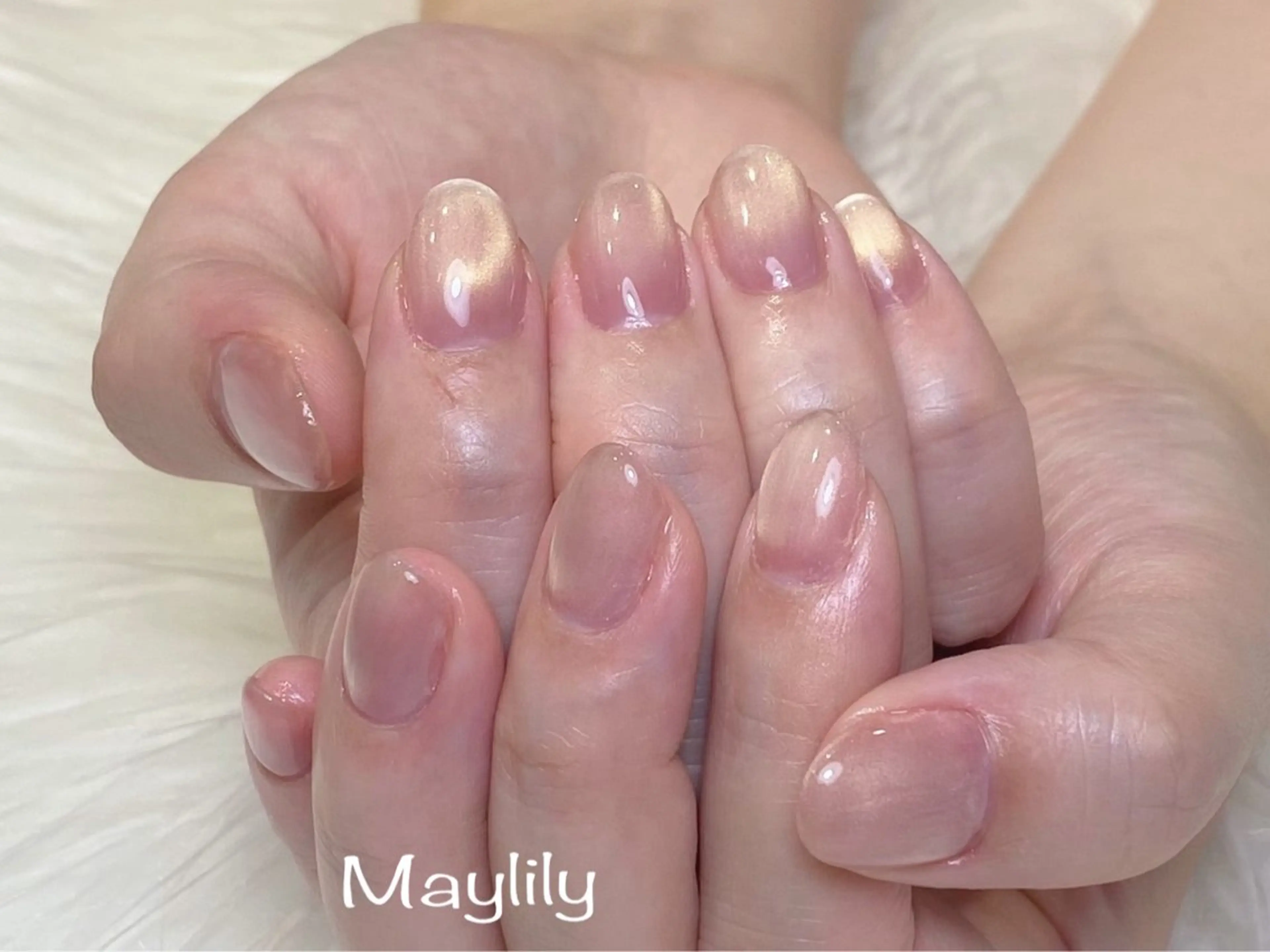 ネイル マグネットネイル ハンドネイル Nail care salon Maylily所属・Nail salon Maylilyのネイルデザイン