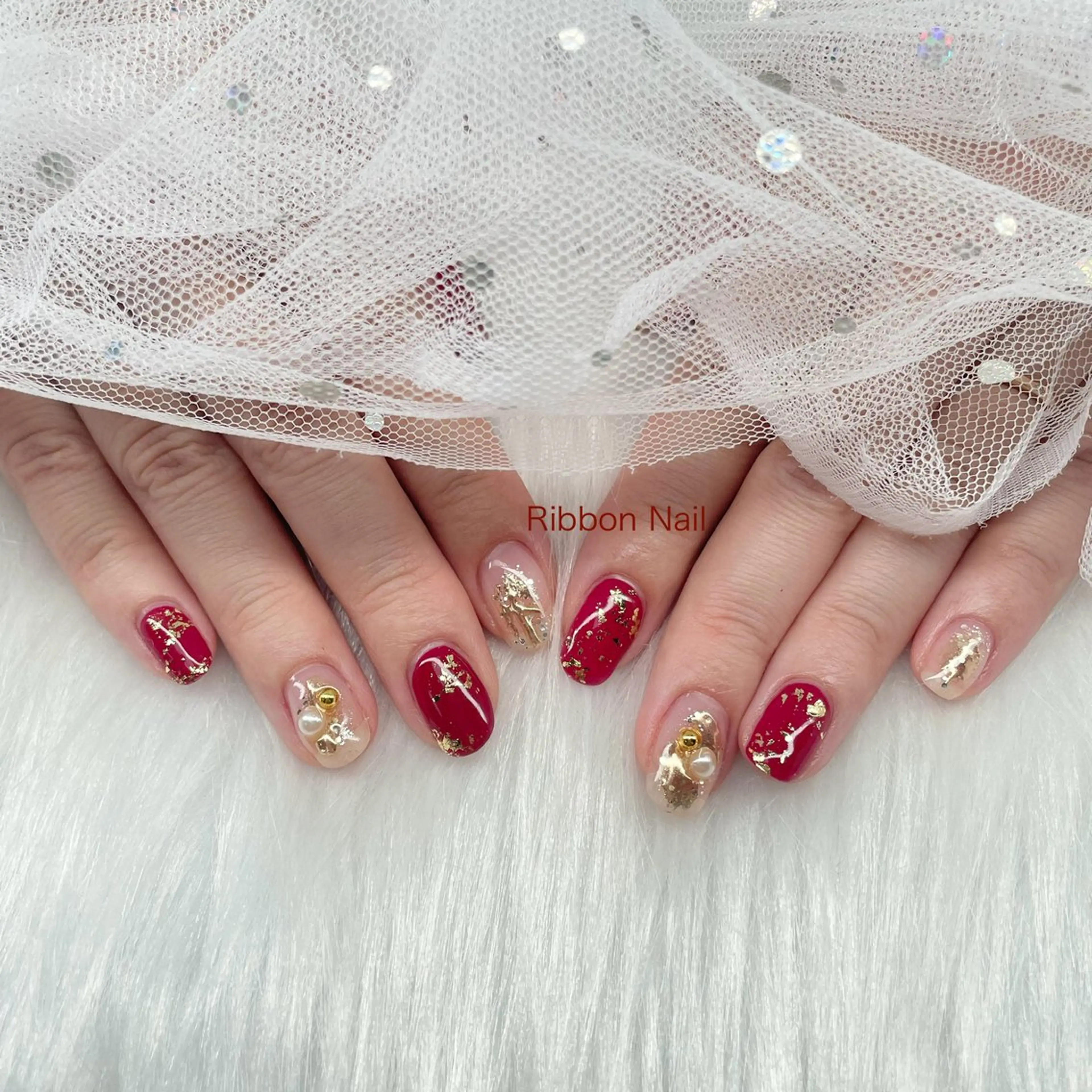 ネイル ニュアンスネイル Nail Ambra 小山のネイルデザイン