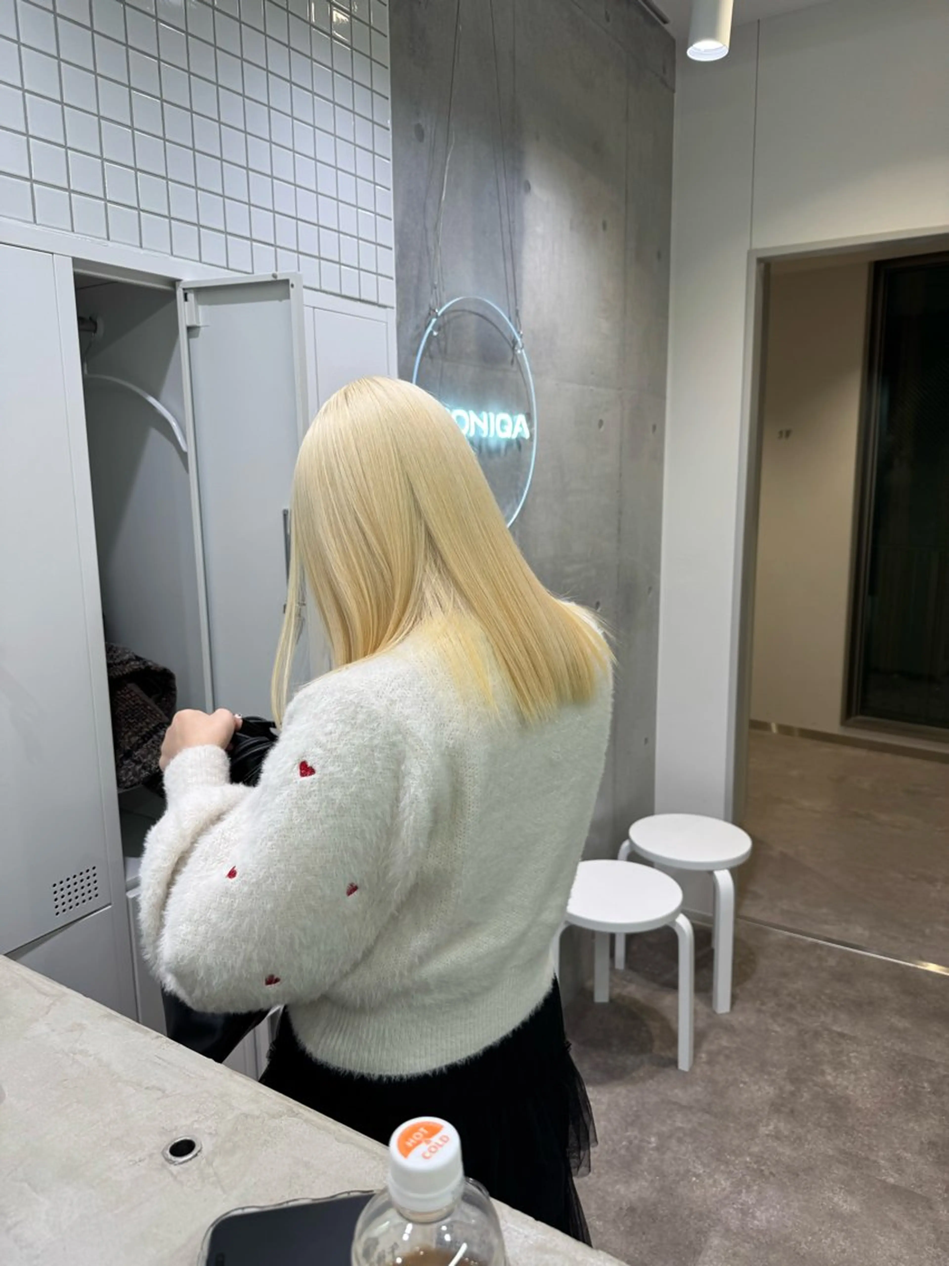 トリートメント ハイトーン/ピンク カラー/めい🎀のヘアスタイル