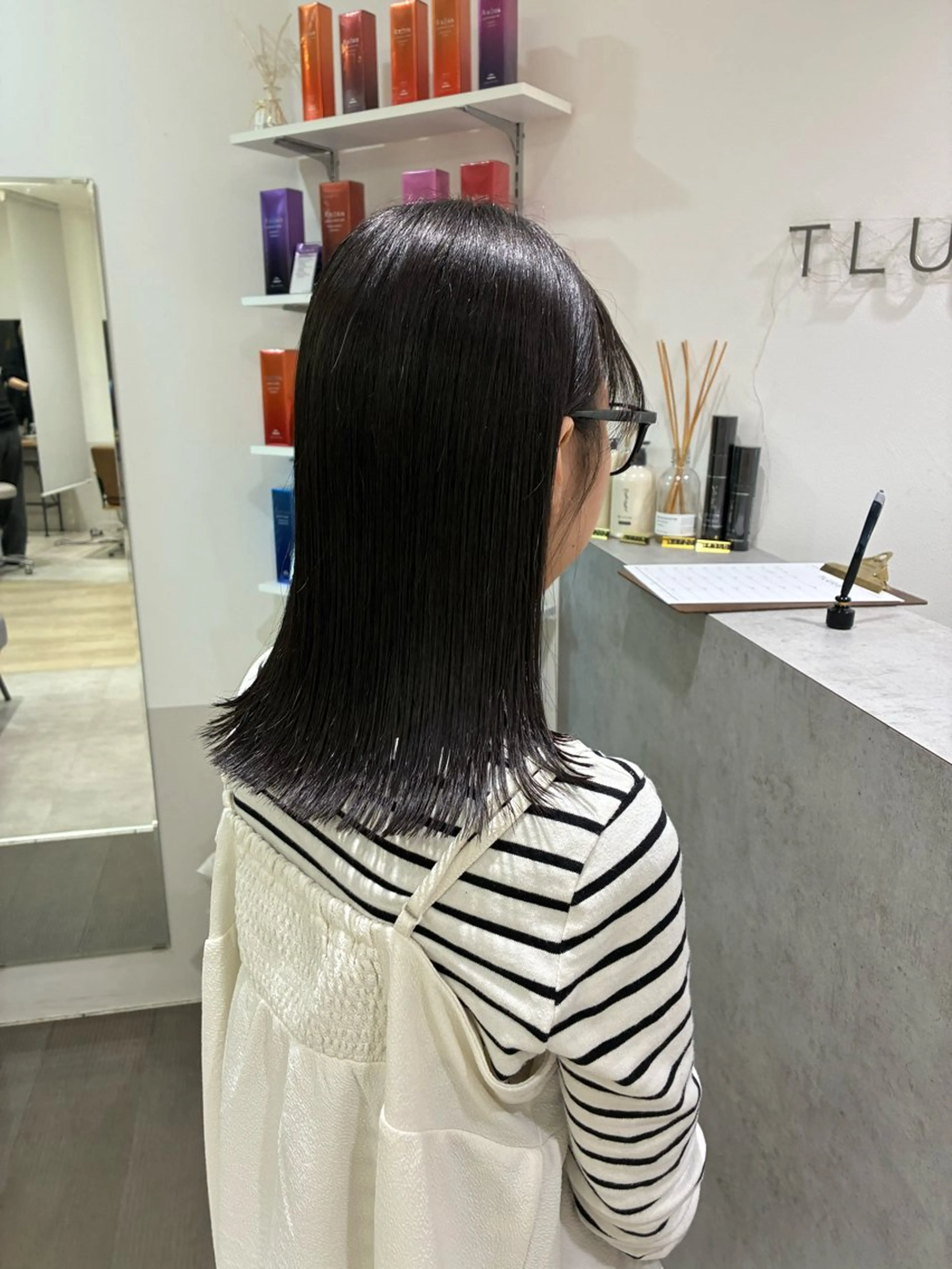 ミディアム 外ハネヘア 髪質改善jewelbox 〜私のトリートメント〜 東梅田店所属・髪質改善/ボブ/梅田 runa_ニュアンスのヘアスタイル