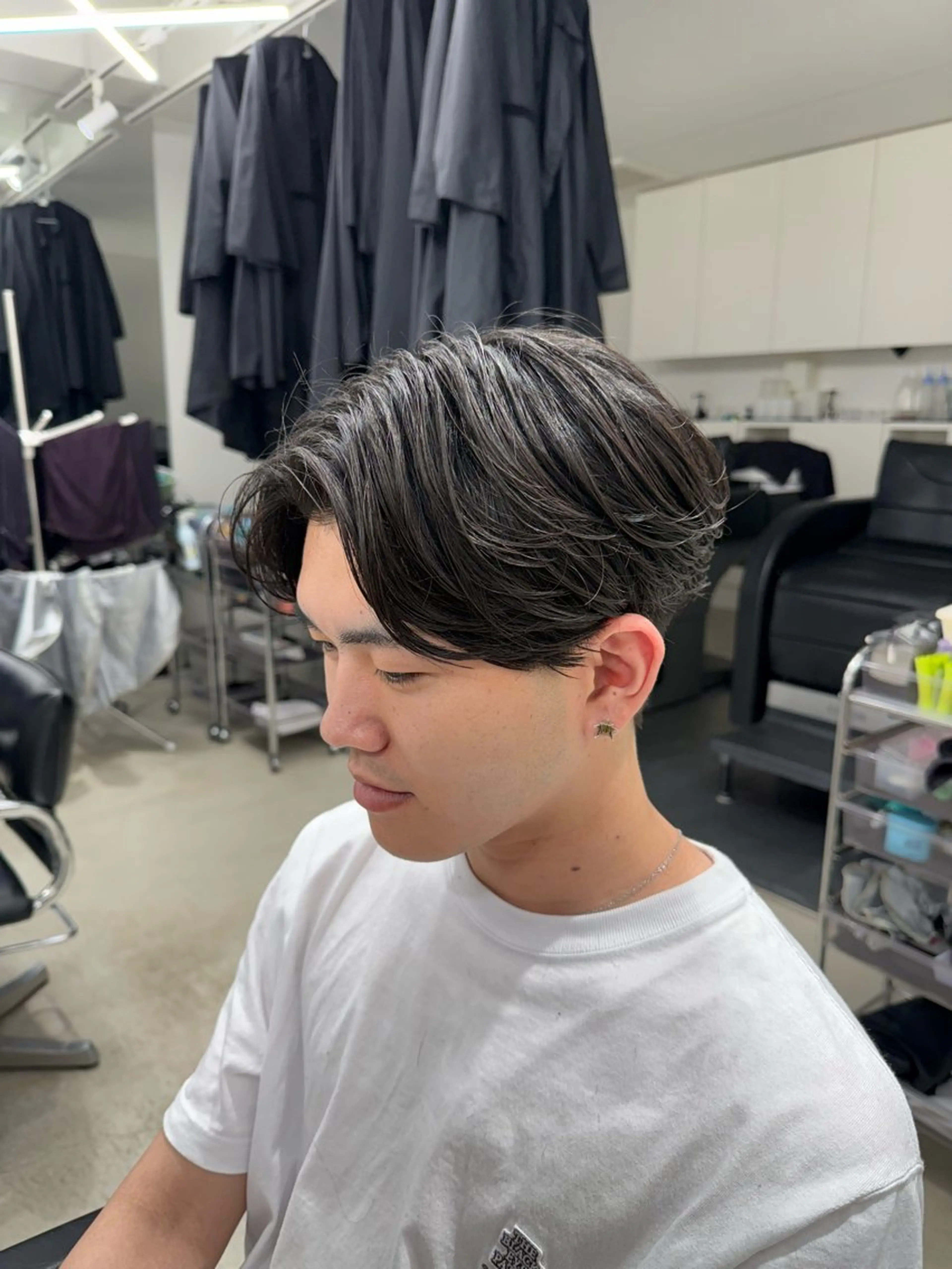 パーマ メンズ 深谷 侑亮のヘアスタイル