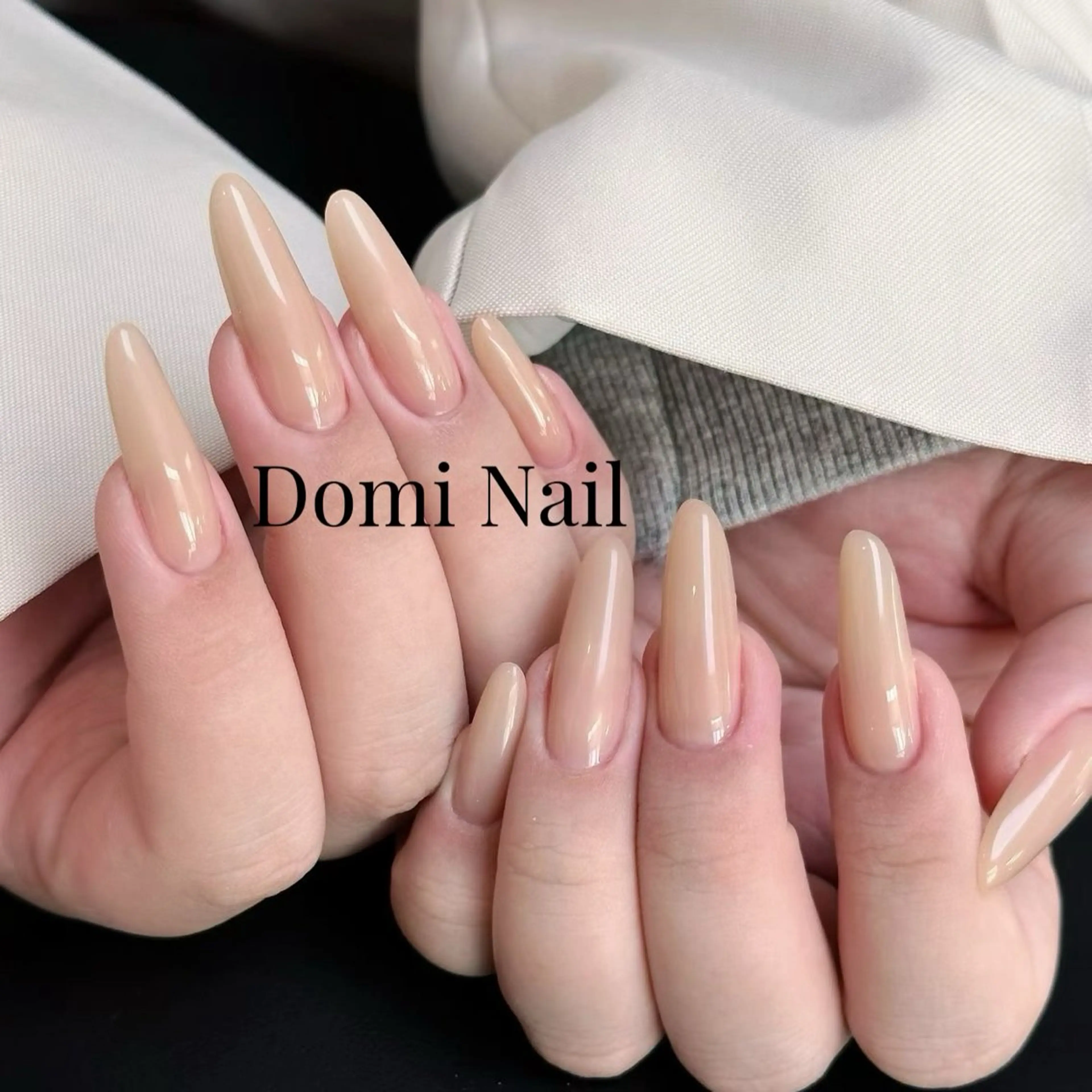 ネイル ワンカラーネイル ネイルチップ ハンドネイル Domi Nail Salonのネイルデザイン