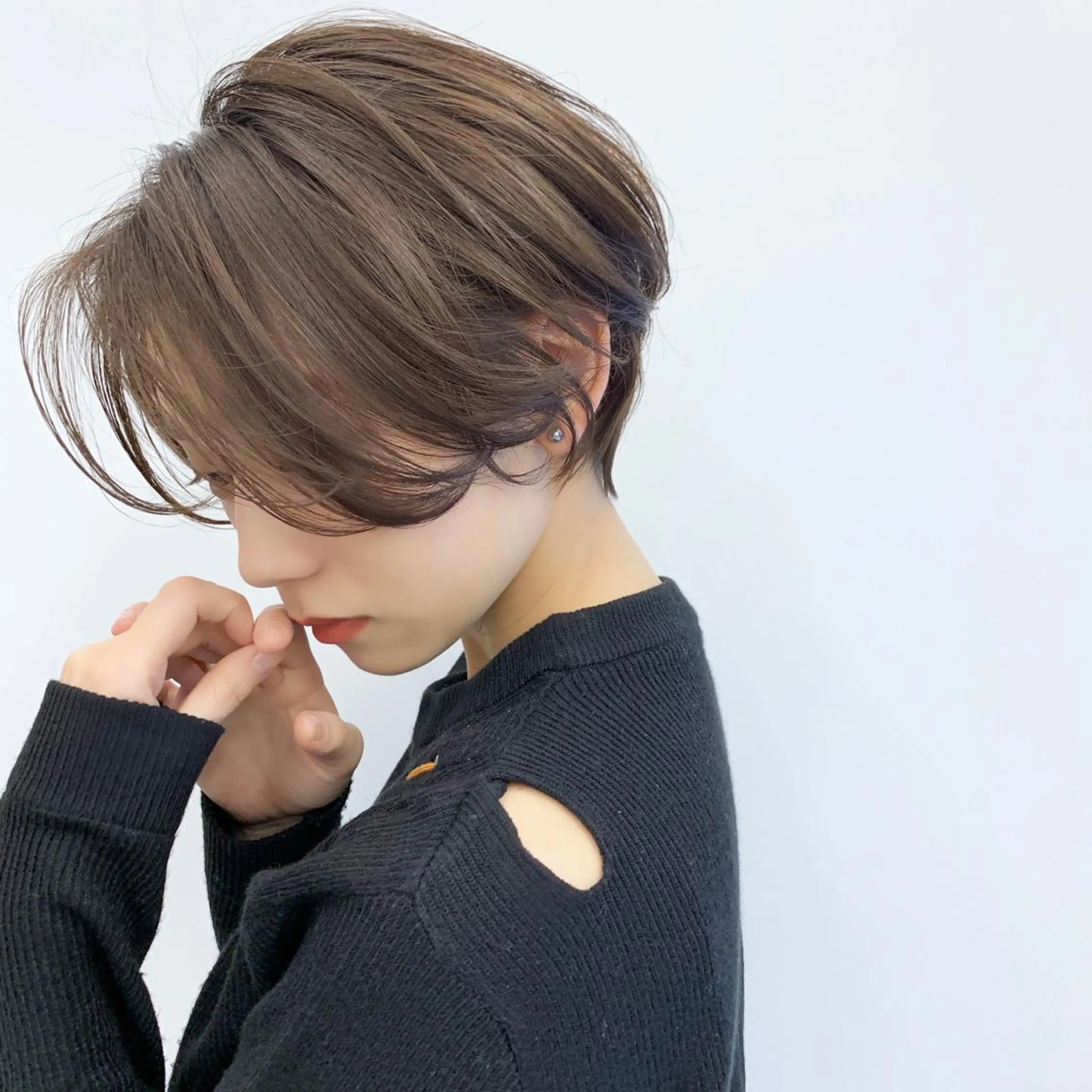 ショート カラー 橋口 晃典のヘアスタイル
