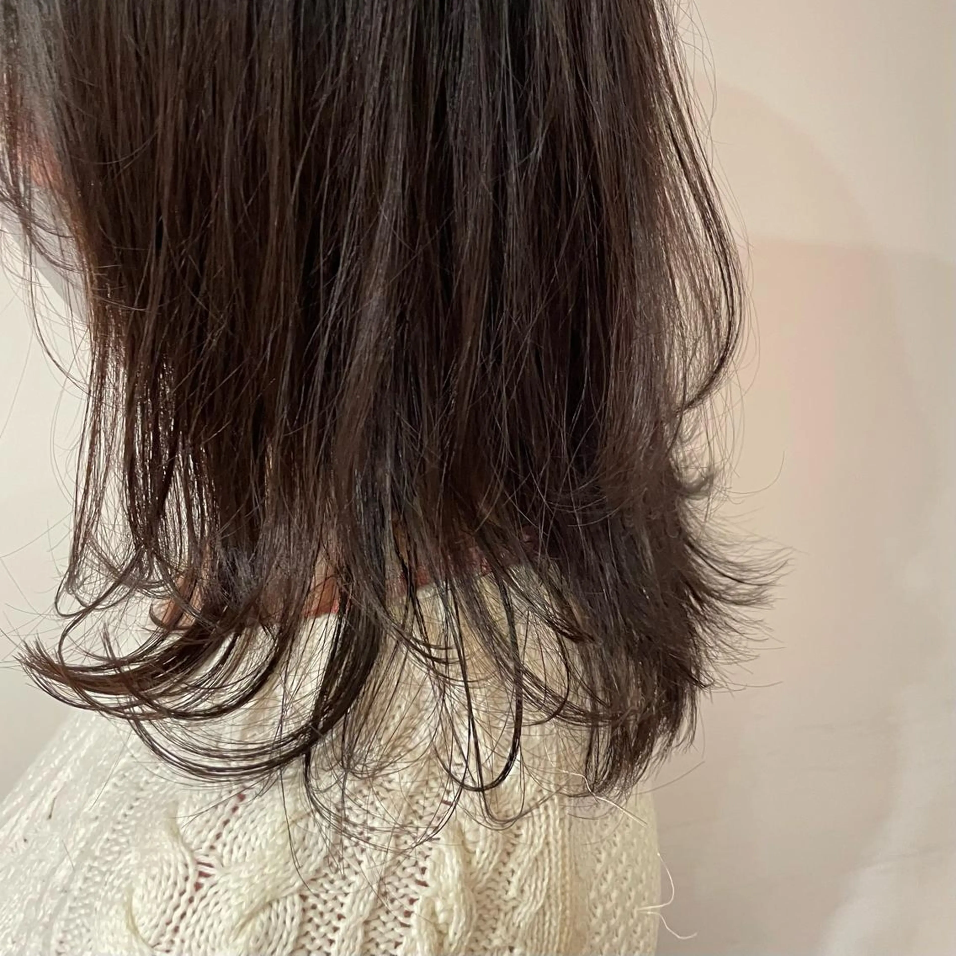セミロング ミウラ コトミ🩵のヘアスタイル