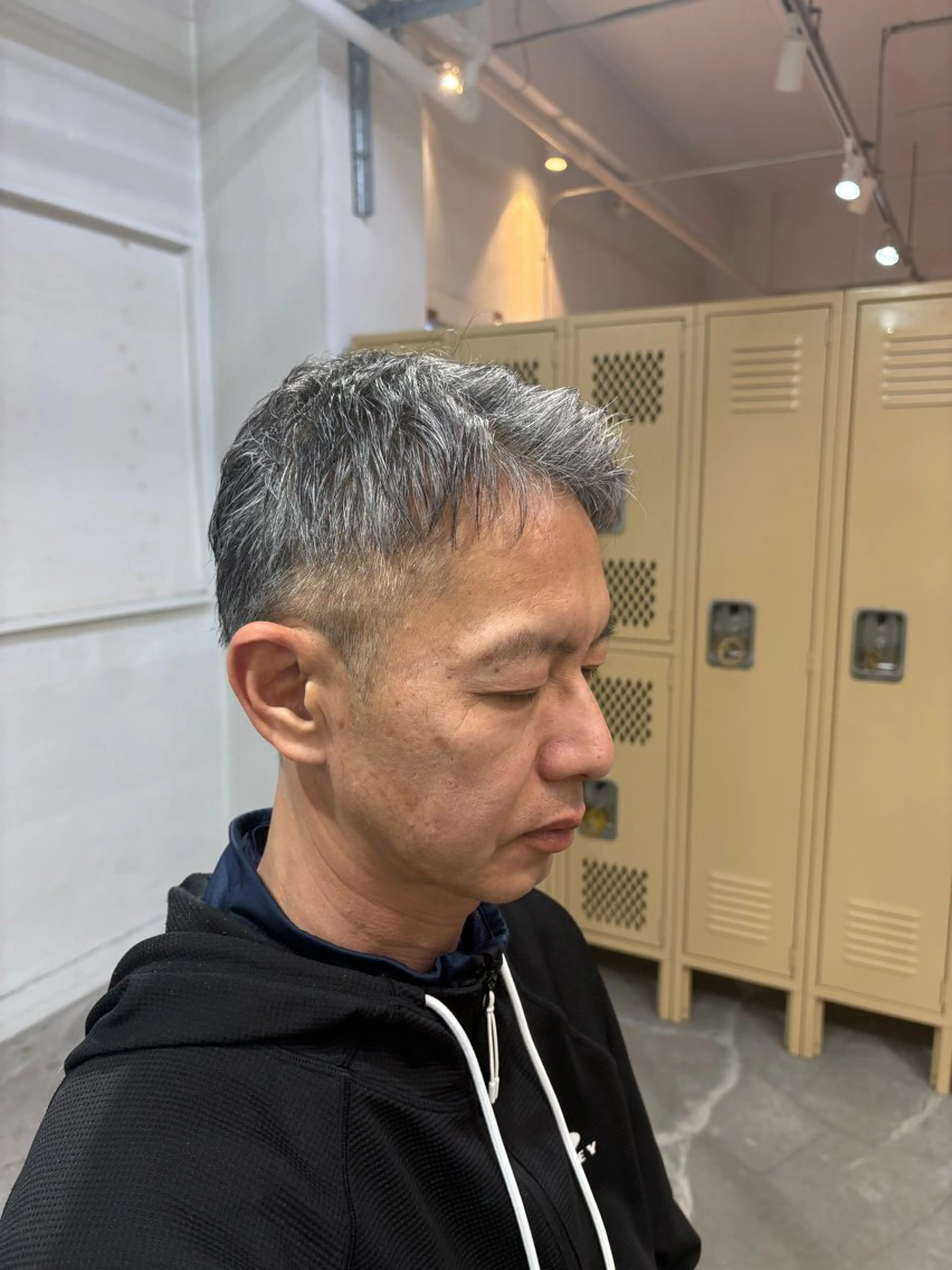 メンズ 金山/森心乃 カット ブリーチモデル募集中のヘアスタイル