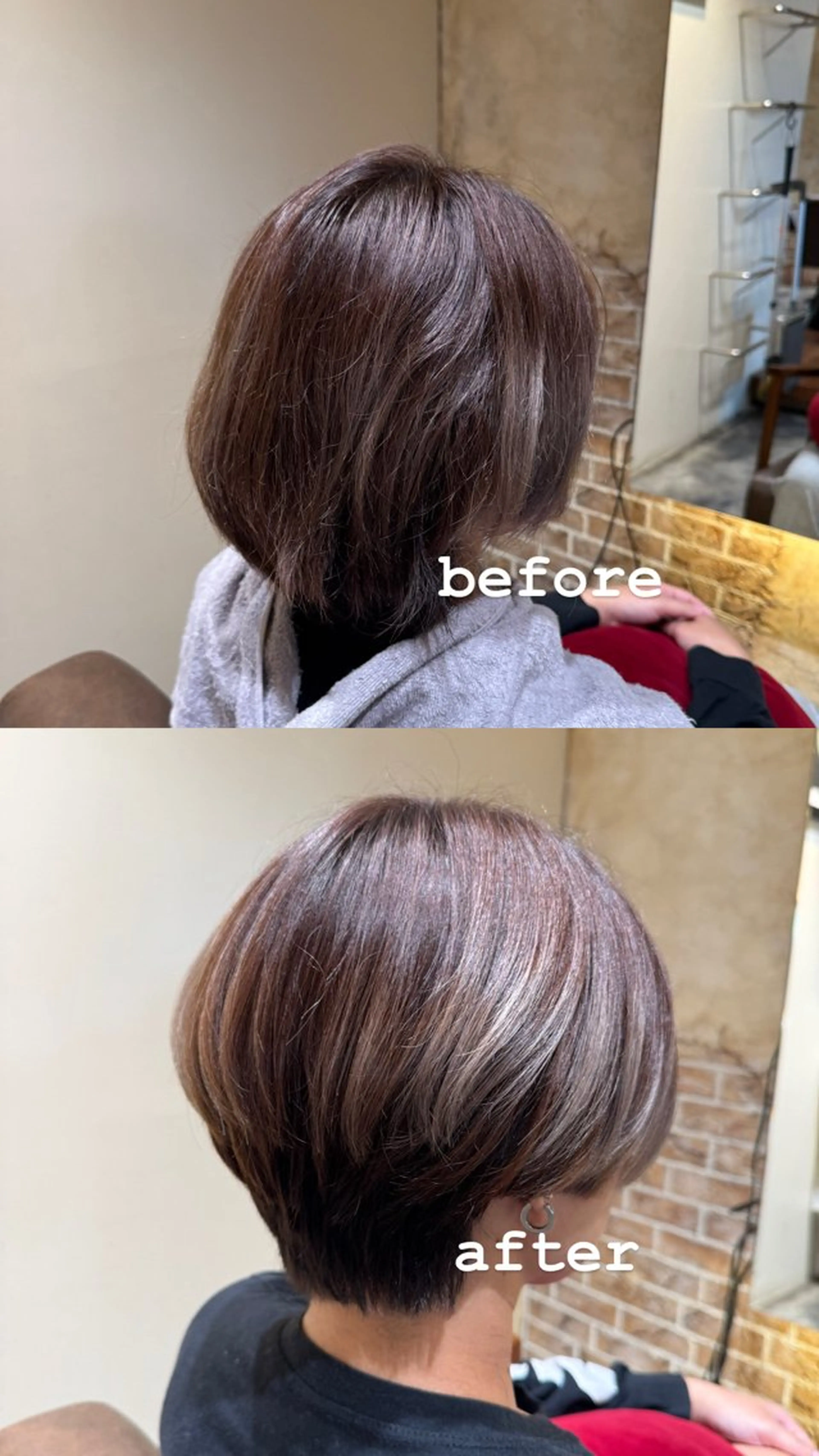 ショート ハンサムショート ショートヘア ハイトーン/ショート /レイヤー 福谷 将のヘアスタイル