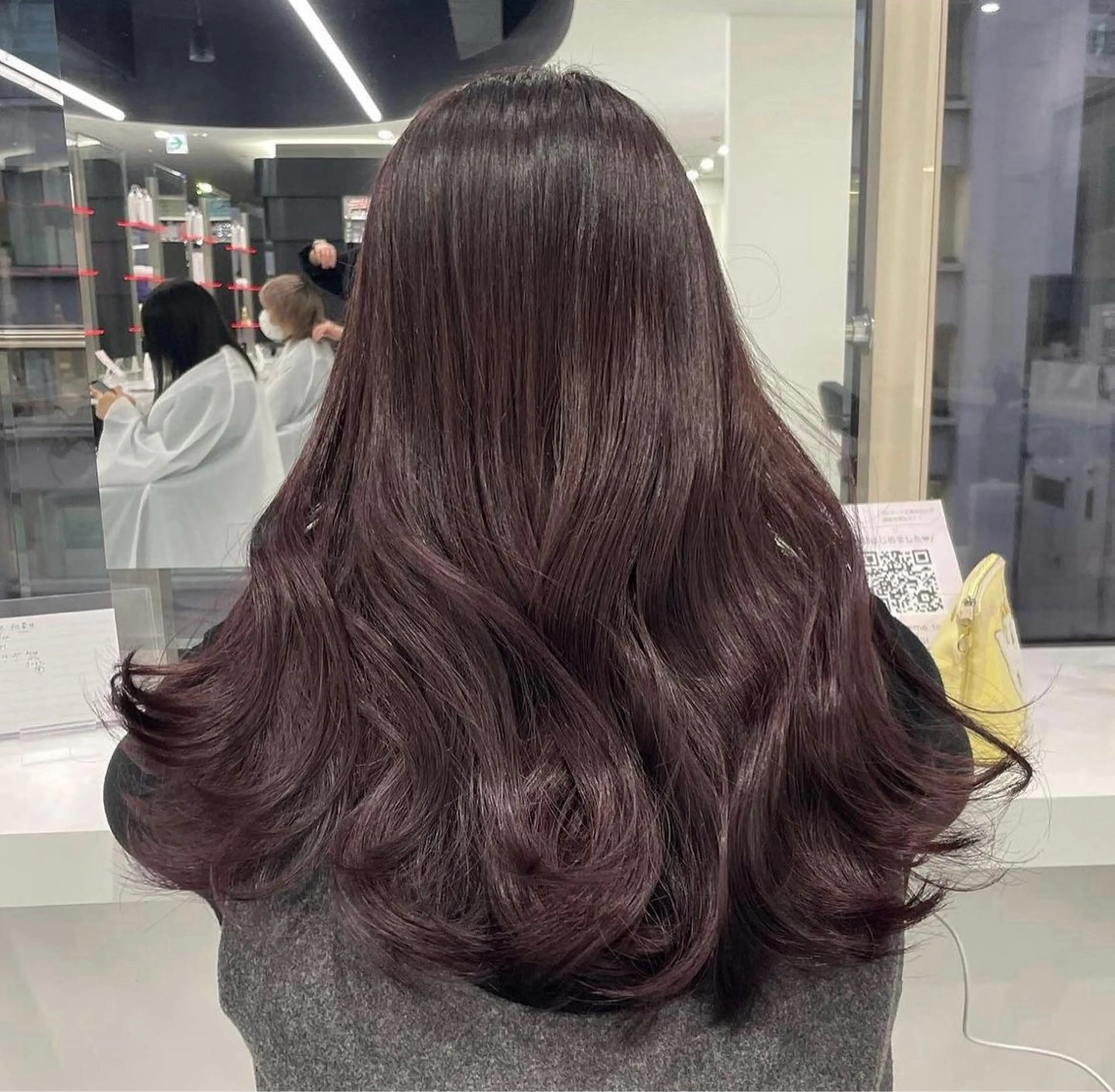 セミロング ヘアカラー ♡くすみトレンド ♡Rikutoのヘアスタイル