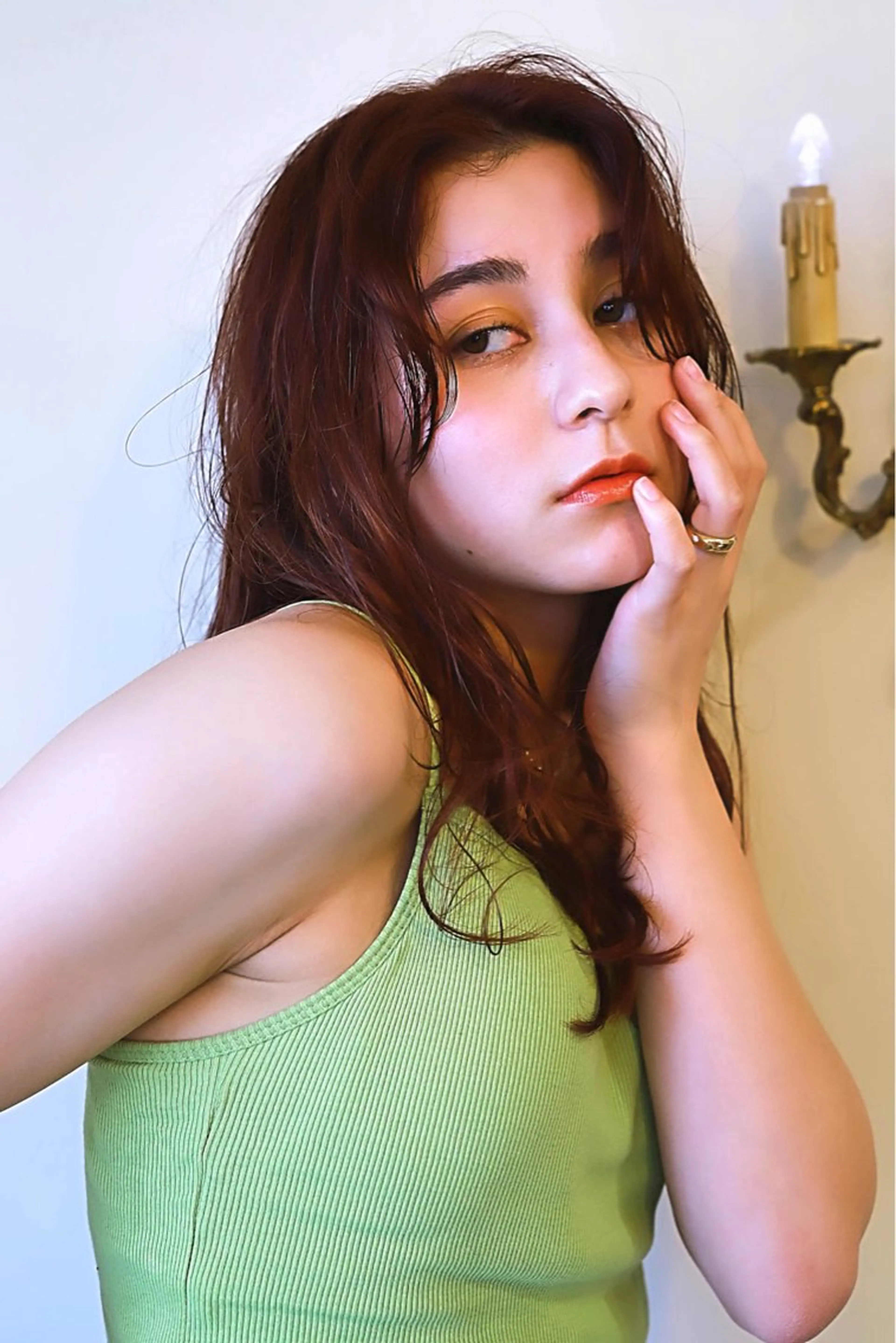 セミロング カラー カット ヘアカラー トリートメント LOOP hair eye lash所属・LOOP hairのヘアスタイル