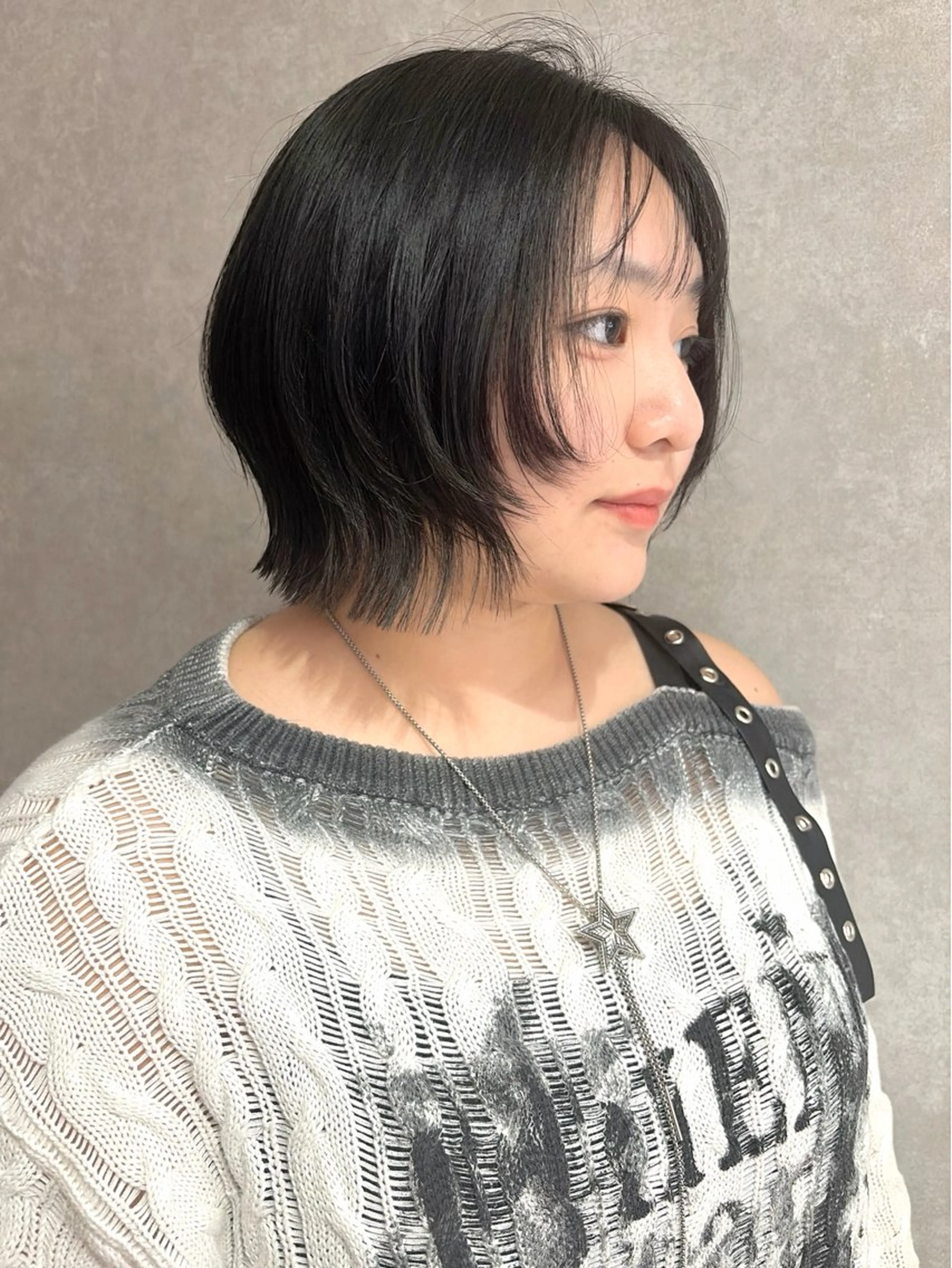 ショート ボブレイヤー ボブ レイヤーカット 外ハネヘア カット 🕊髪質改善 ストレート🕊まいのヘアスタイル