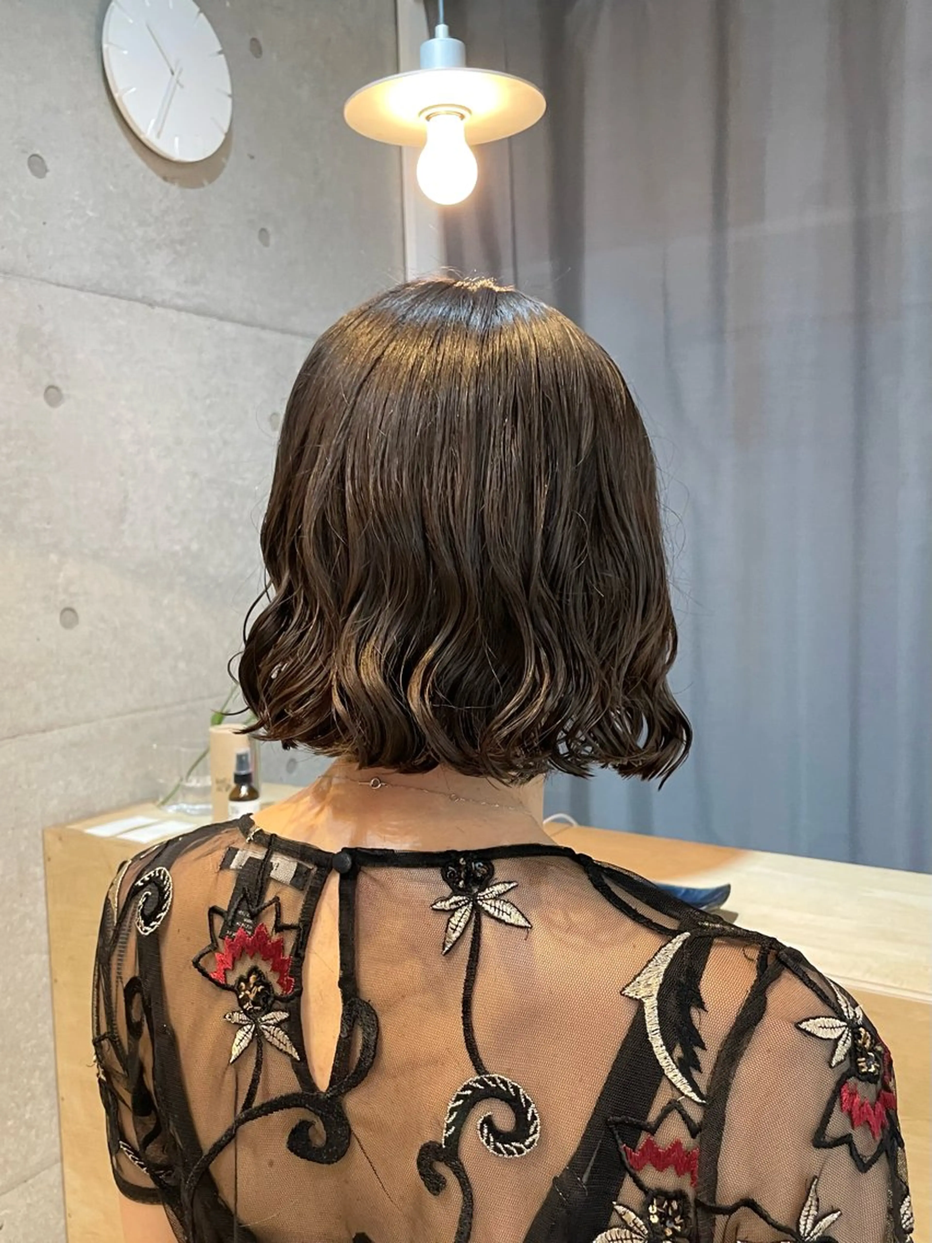 ショート パーマ ボブ デジタルパーマ カット パーマ トリートメント 【表参道】Ruri デジタルパーマのヘアスタイル