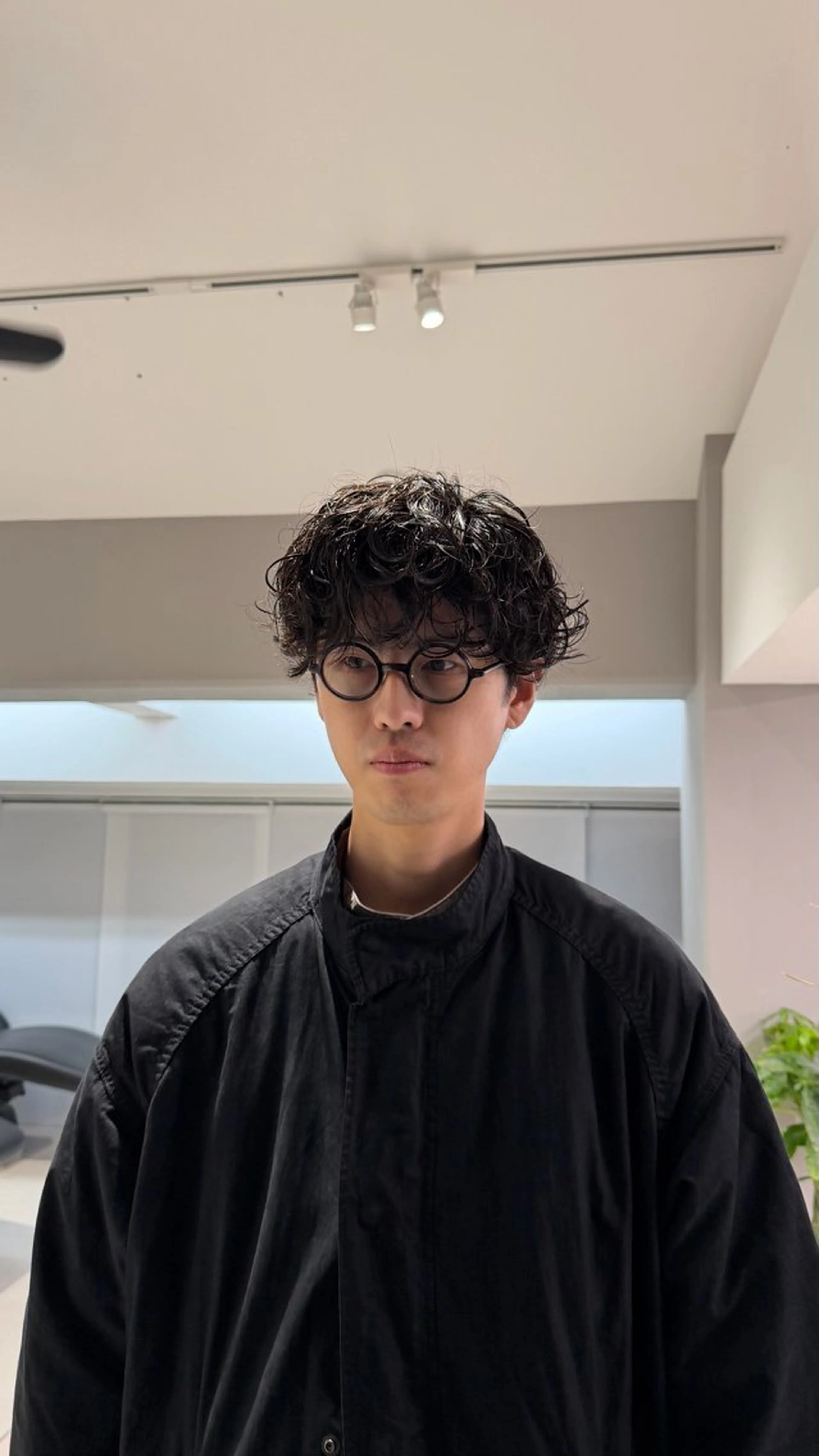 ショート パーマ メンズ カット パーマ トリートメント naturalカラー / Rukaのヘアスタイル