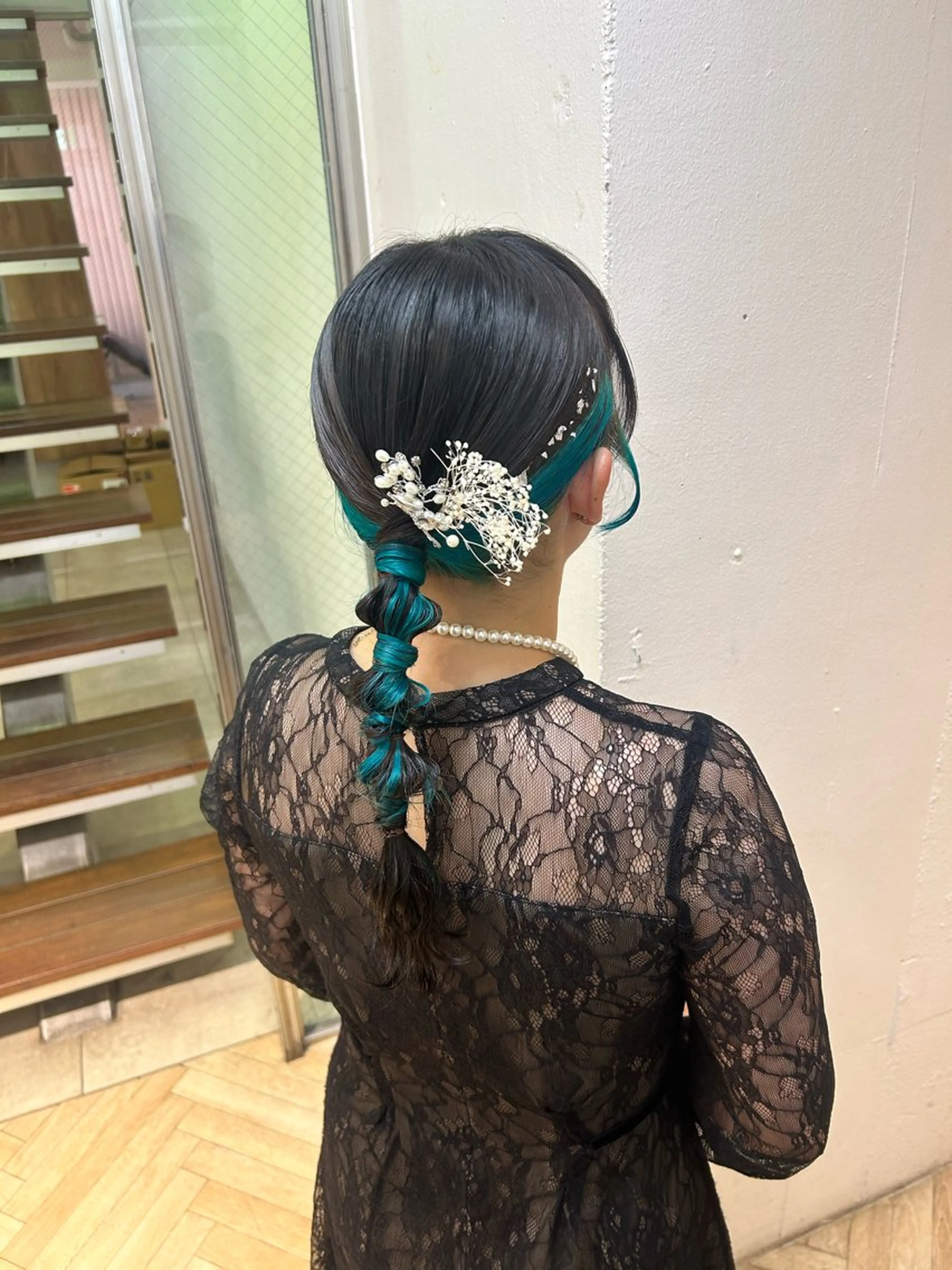 ヘアアレンジ ♛︎ きっか ♛︎ ヘアアレンジ🩵のヘアスタイル