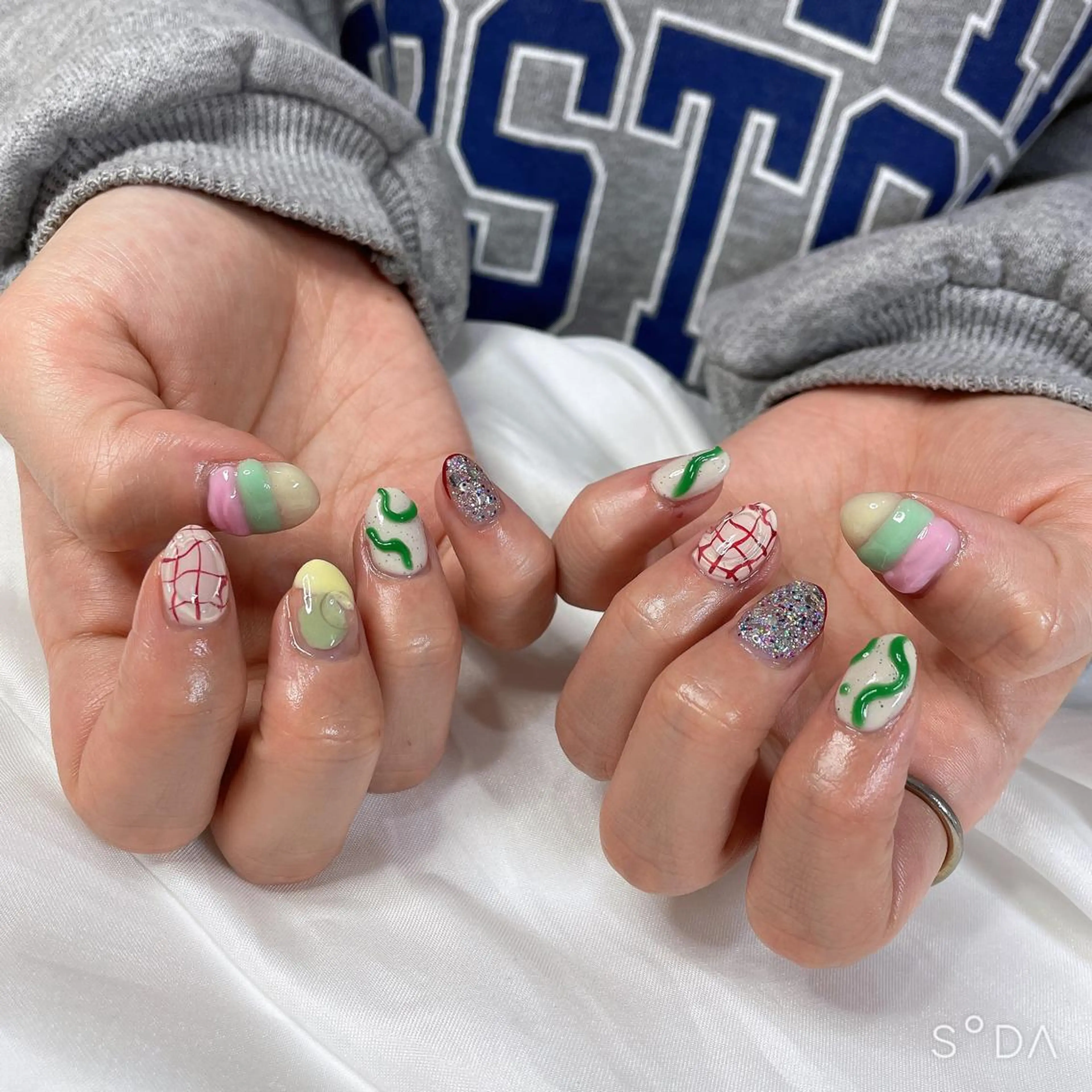 ネイル ハンドネイル うにゃねいる🌷 Mayaのネイルデザイン