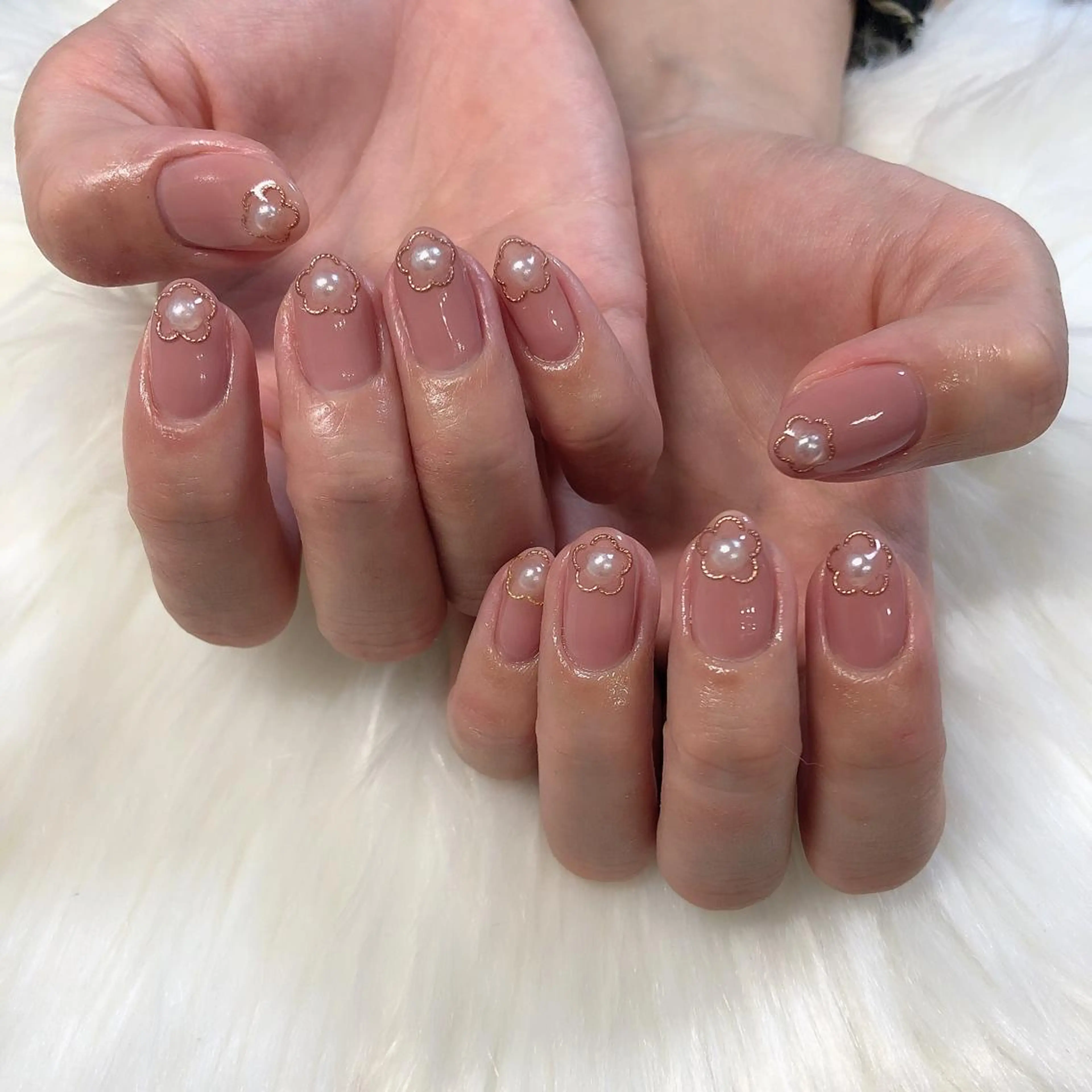 ネイル ハンドネイル 西岡 杏のネイルデザイン