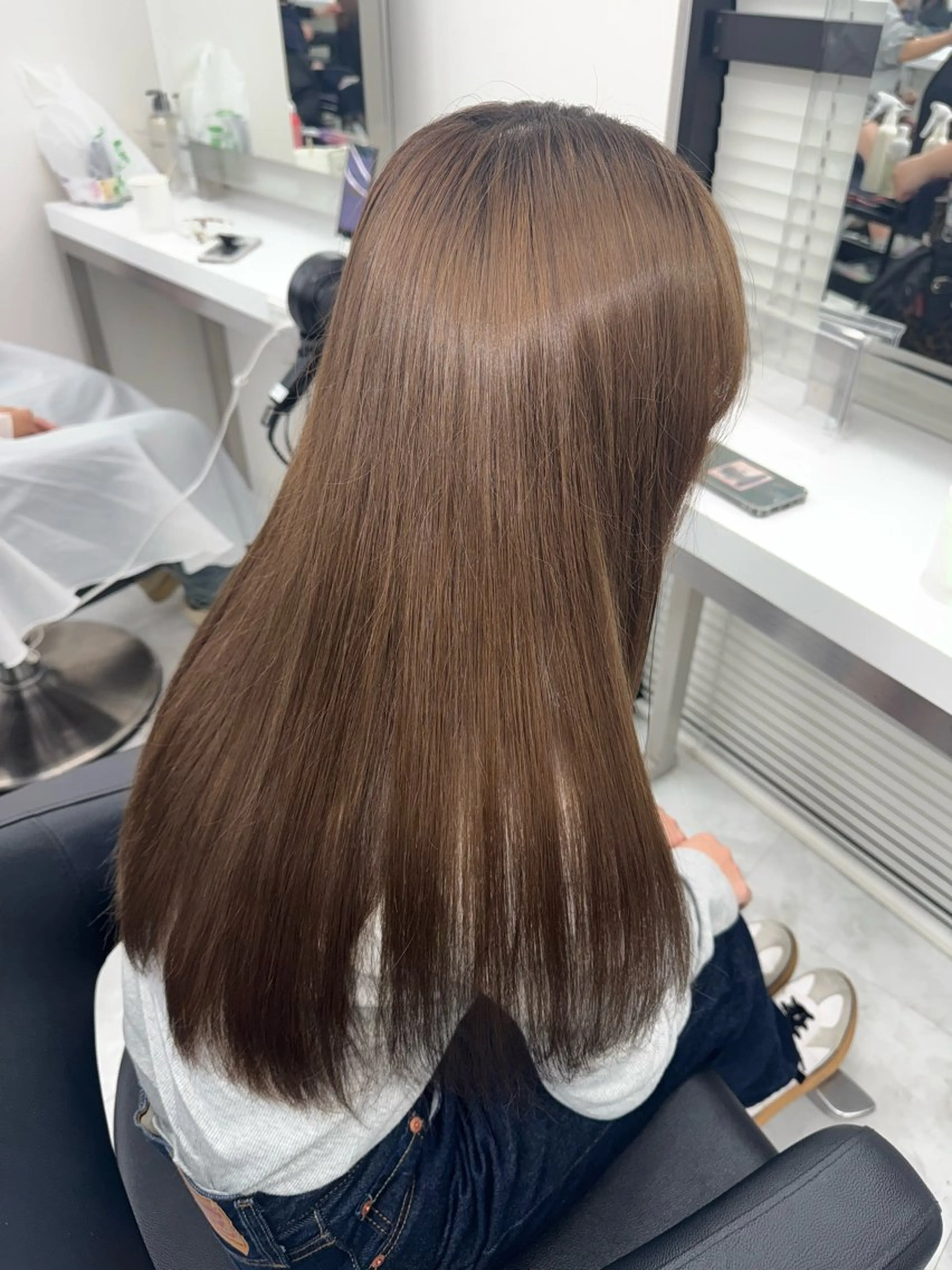 ロング カラー ヘアカラー トリートメント 海外girl/ハイト ーン/riko🫧のヘアスタイル