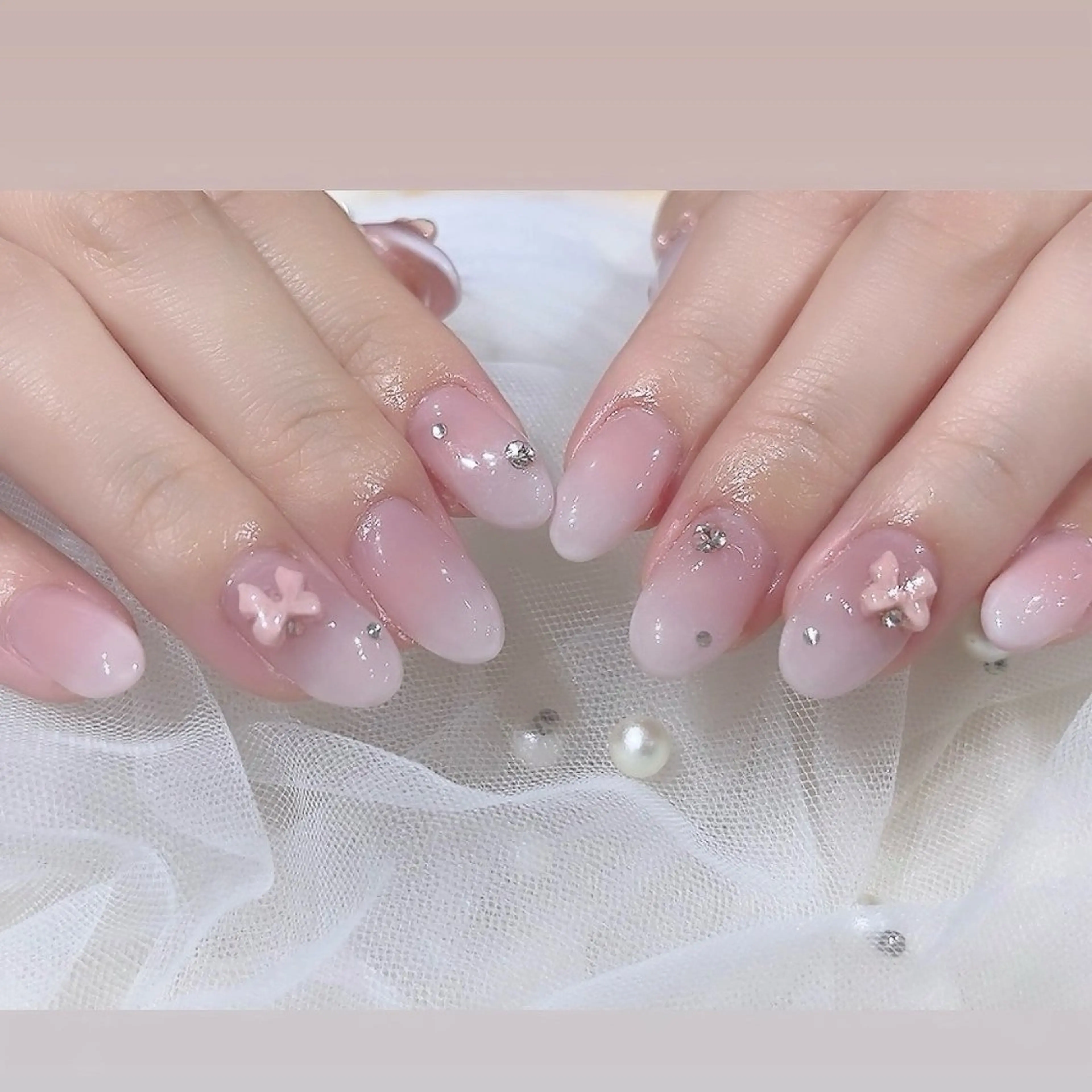 ネイル リボン NAILR rina 🎀ིྀ恵比寿のネイルデザイン