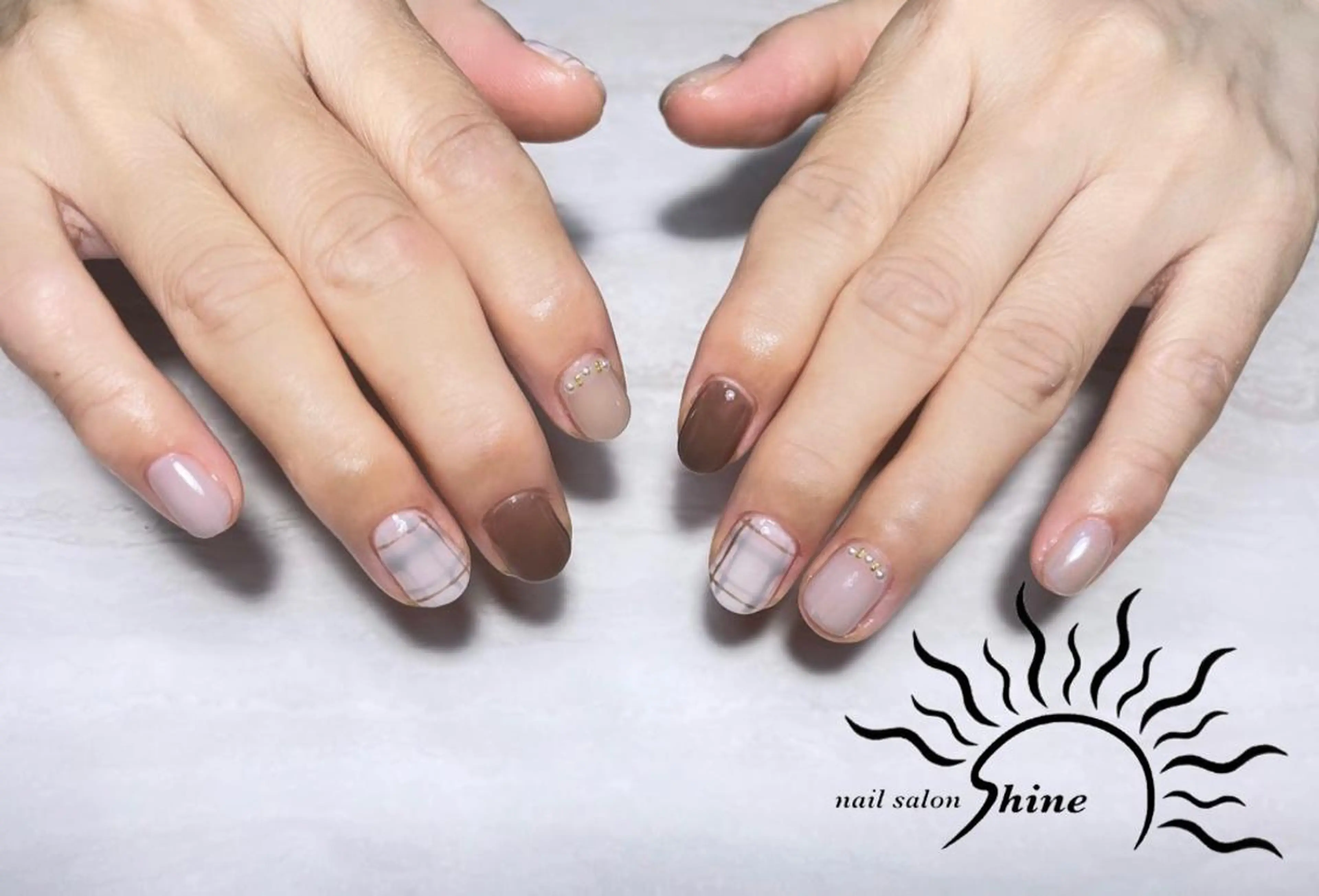 ネイル フットネイル n.s _shineのネイルデザイン