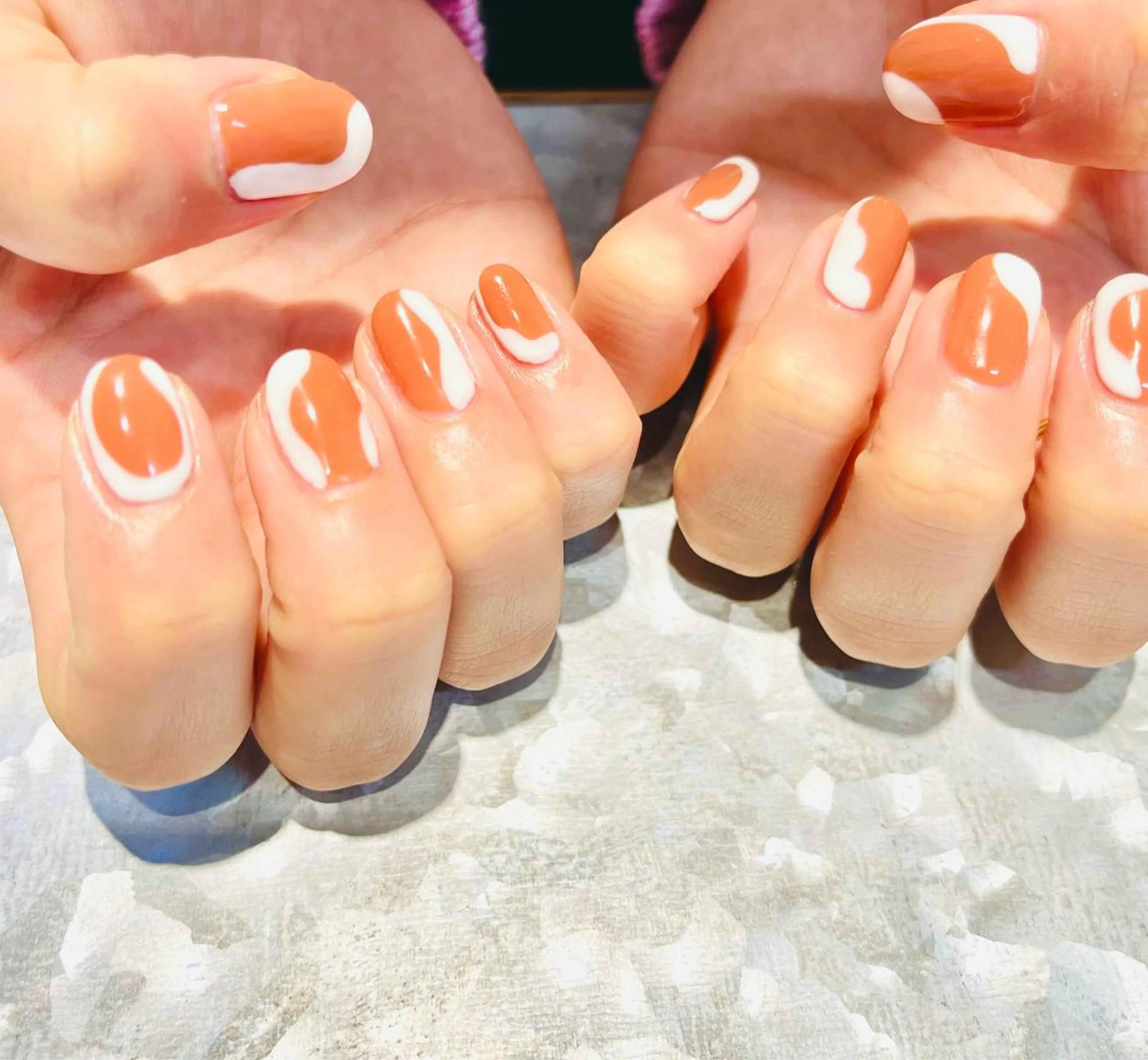 ネイル ニュアンスネイル TRAM-nail moriizumiのネイルデザイン