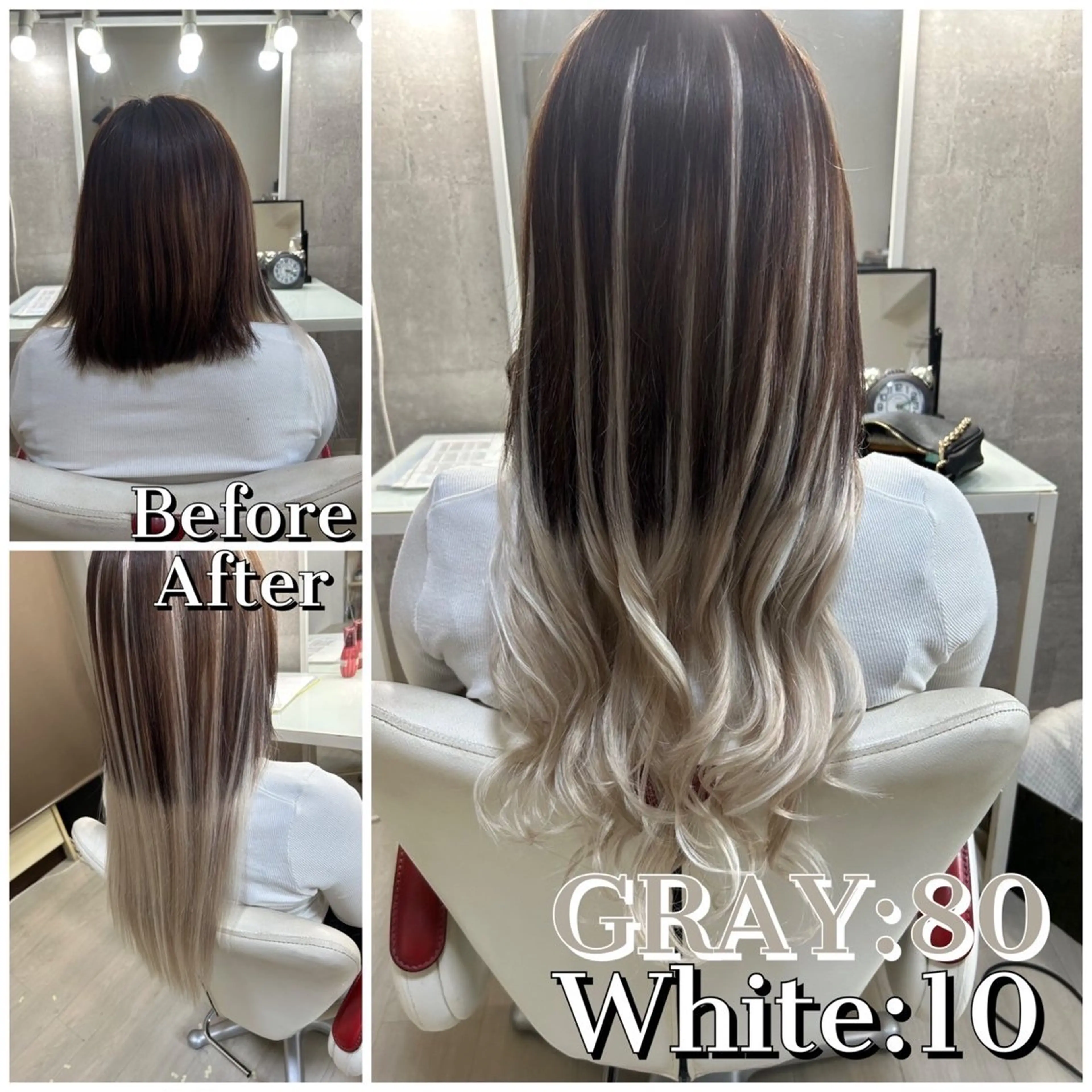 ロング エクステ 🌟ドレスアップ 神戸店🌟のヘアスタイル