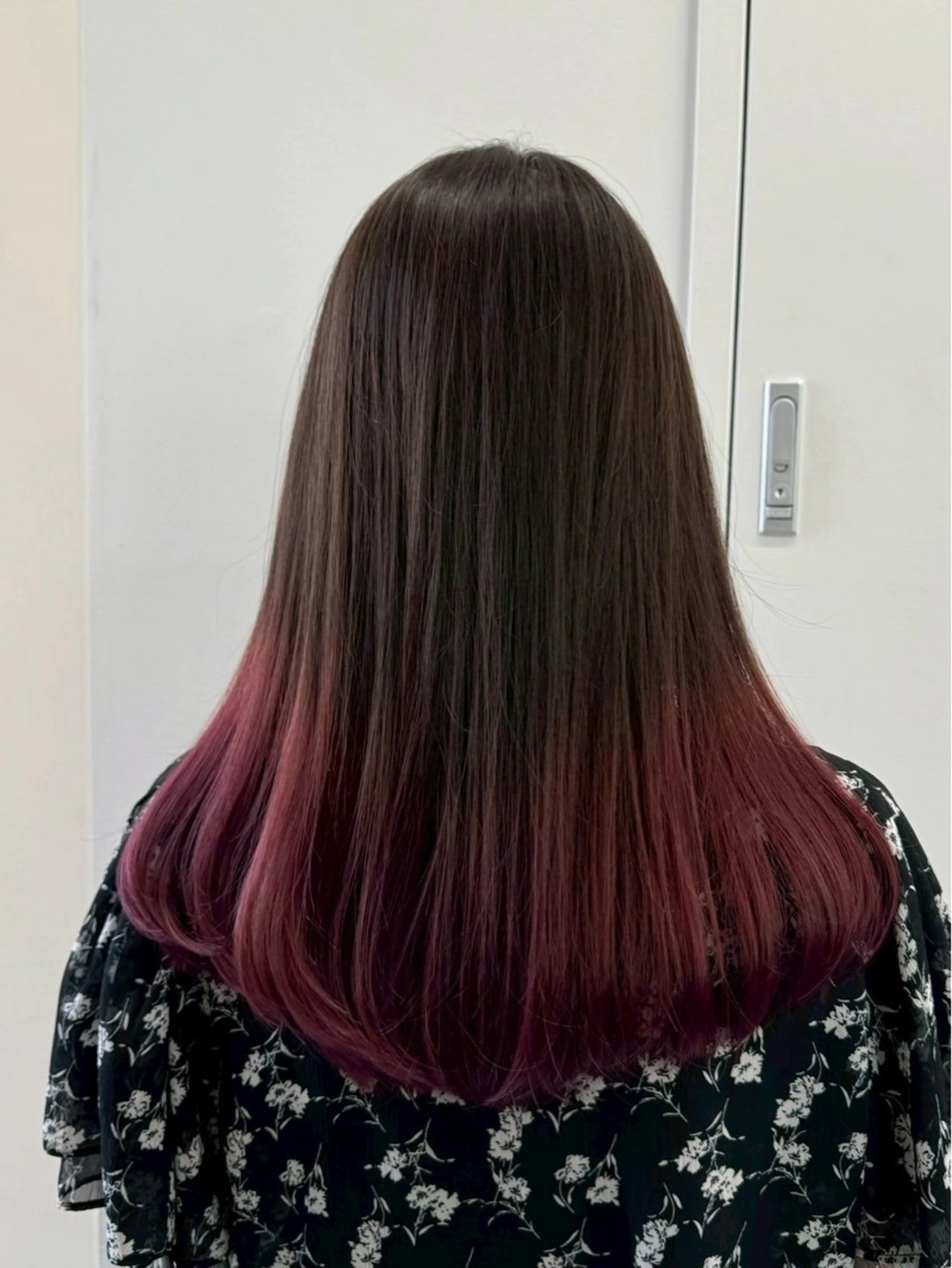 セミロング カラー ヘアアレンジ ショートボブ ボブ くびれヘア 顔まわりレイヤー 顔周りカット ヘアカラー 小西海青 ✨モデル様募集✨️のヘアスタイル