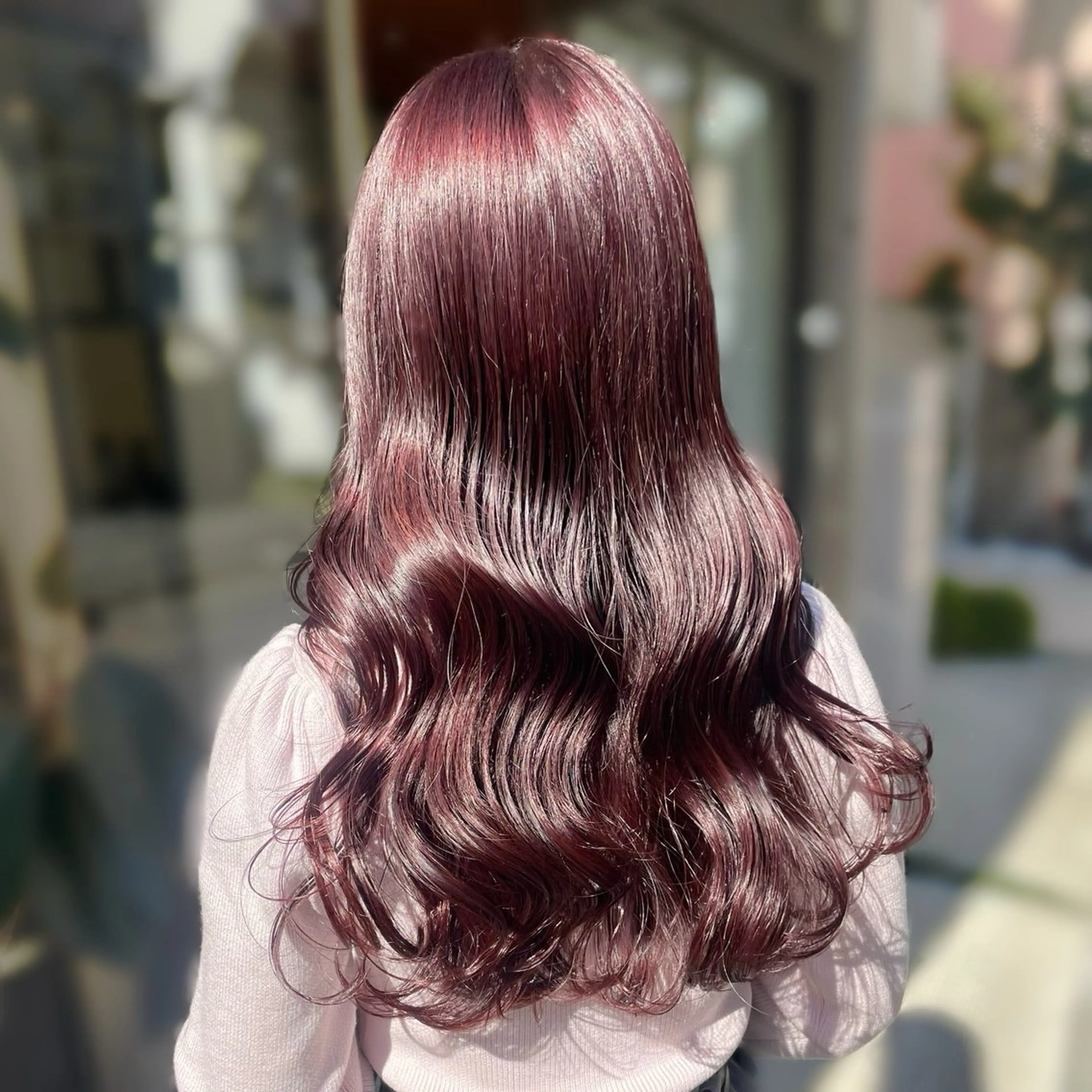 ロング カラー ブリーチなしカラー kana🐱のヘアスタイル