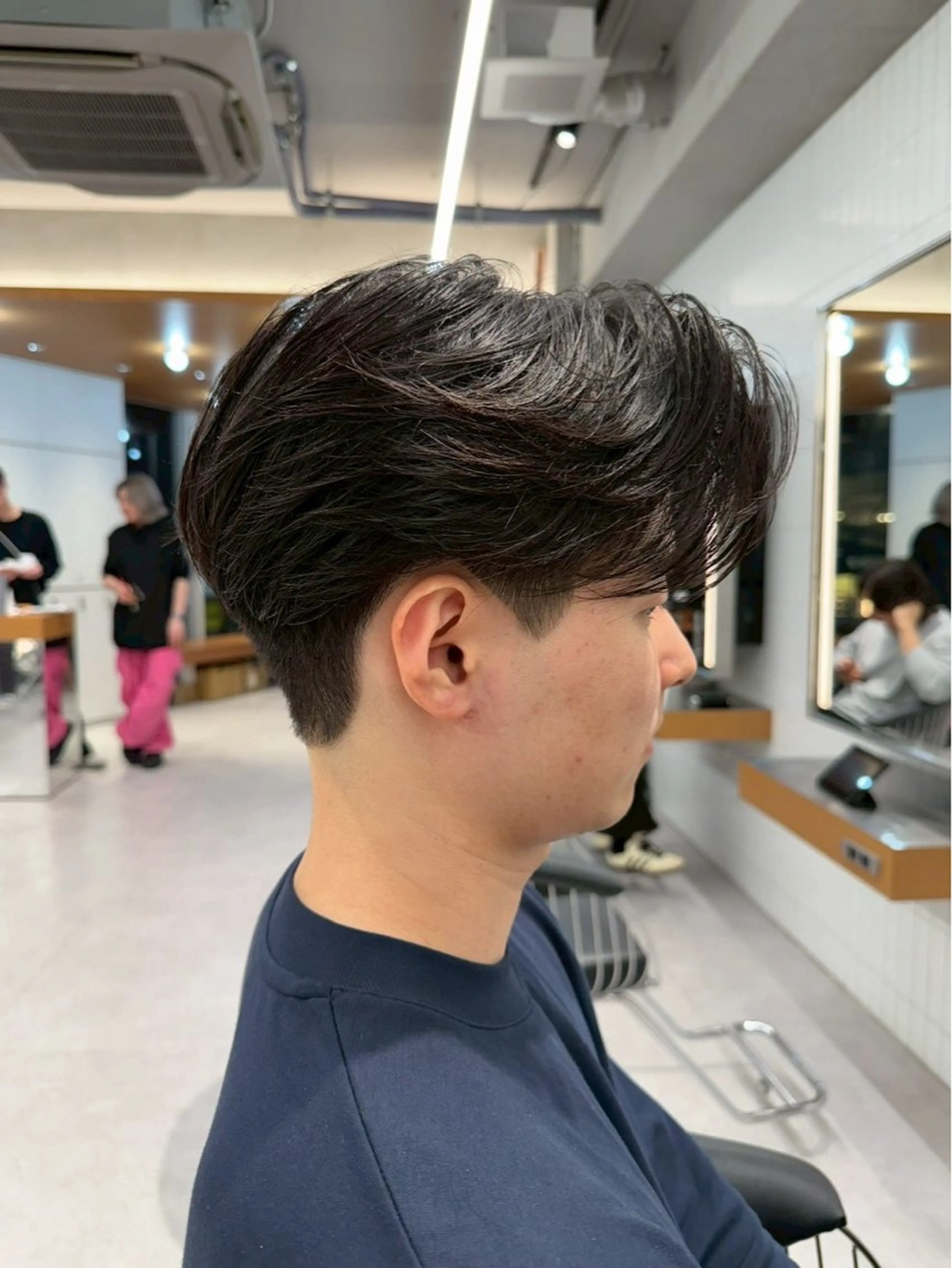 パーマ メンズ カット パーマ トリートメント ヘアセット 表参道/スパイキー ショート/SOTAのヘアスタイル