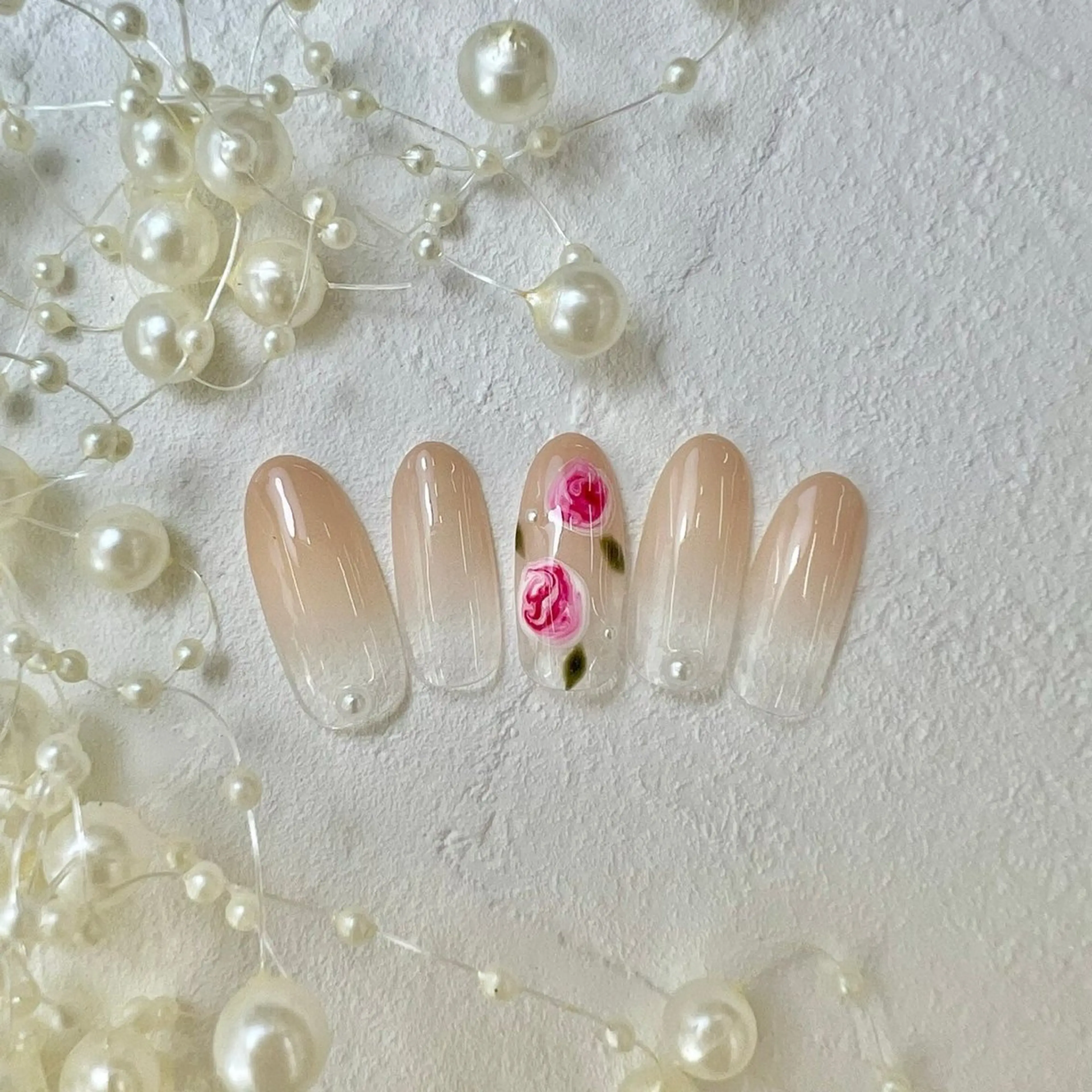 ネイル ⭐︎休業中の練習⭐︎ JNA認定講師髙橋のネイルデザイン