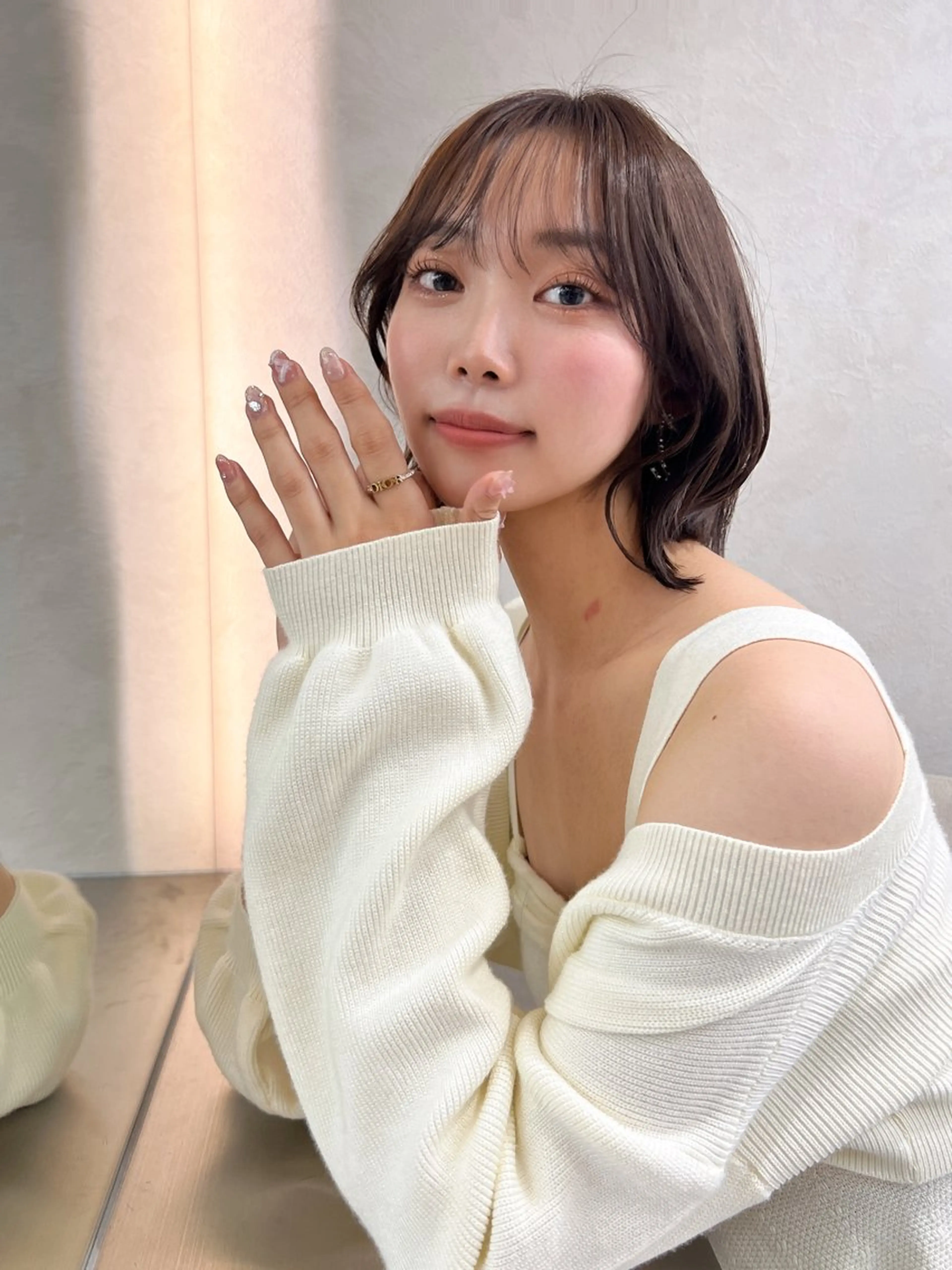 ショート カラー ayano.🩵 mielのマツエク・マツパデザイン