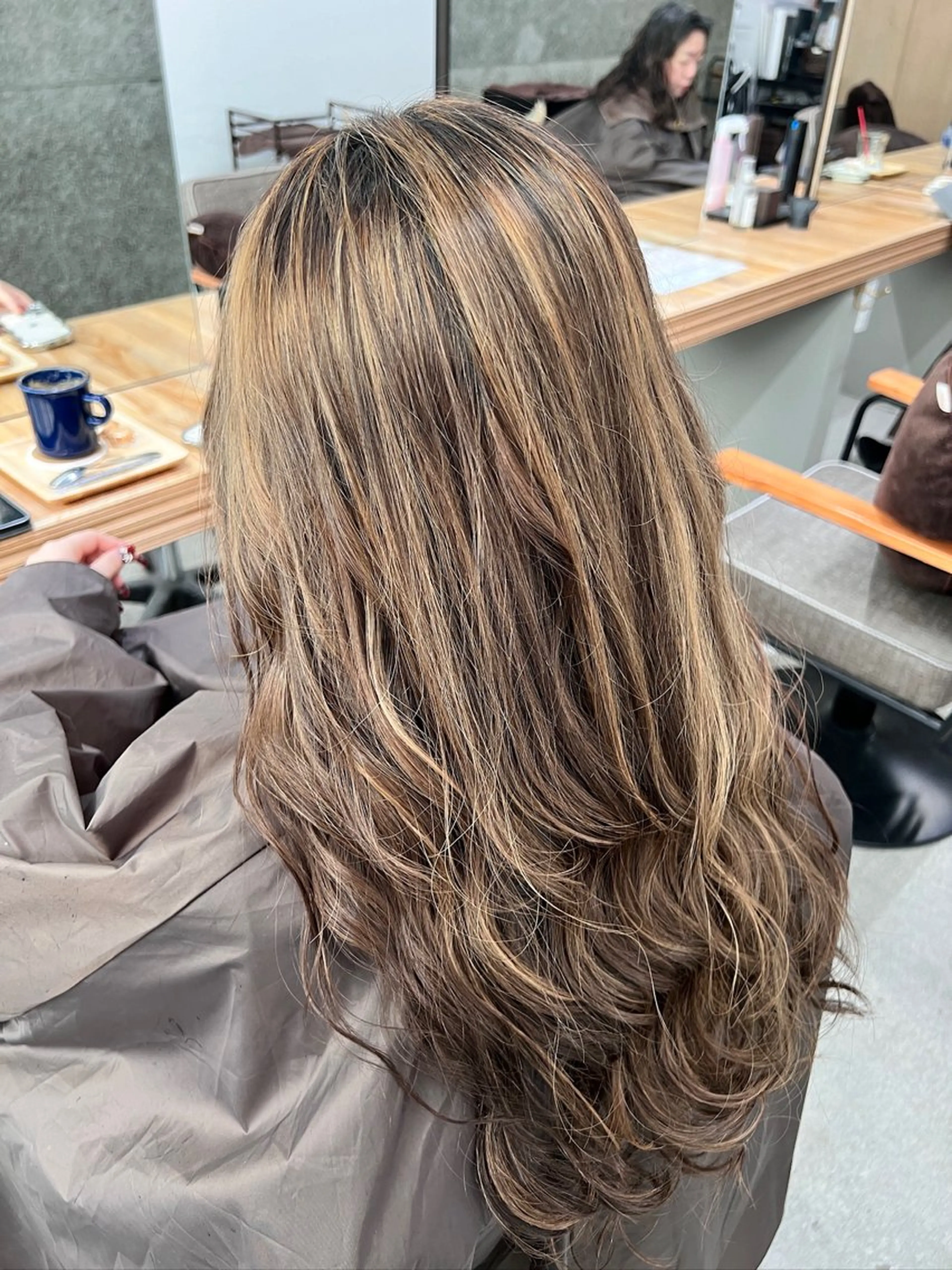 ロング 髪質改善 カラーJILLのヘアスタイル