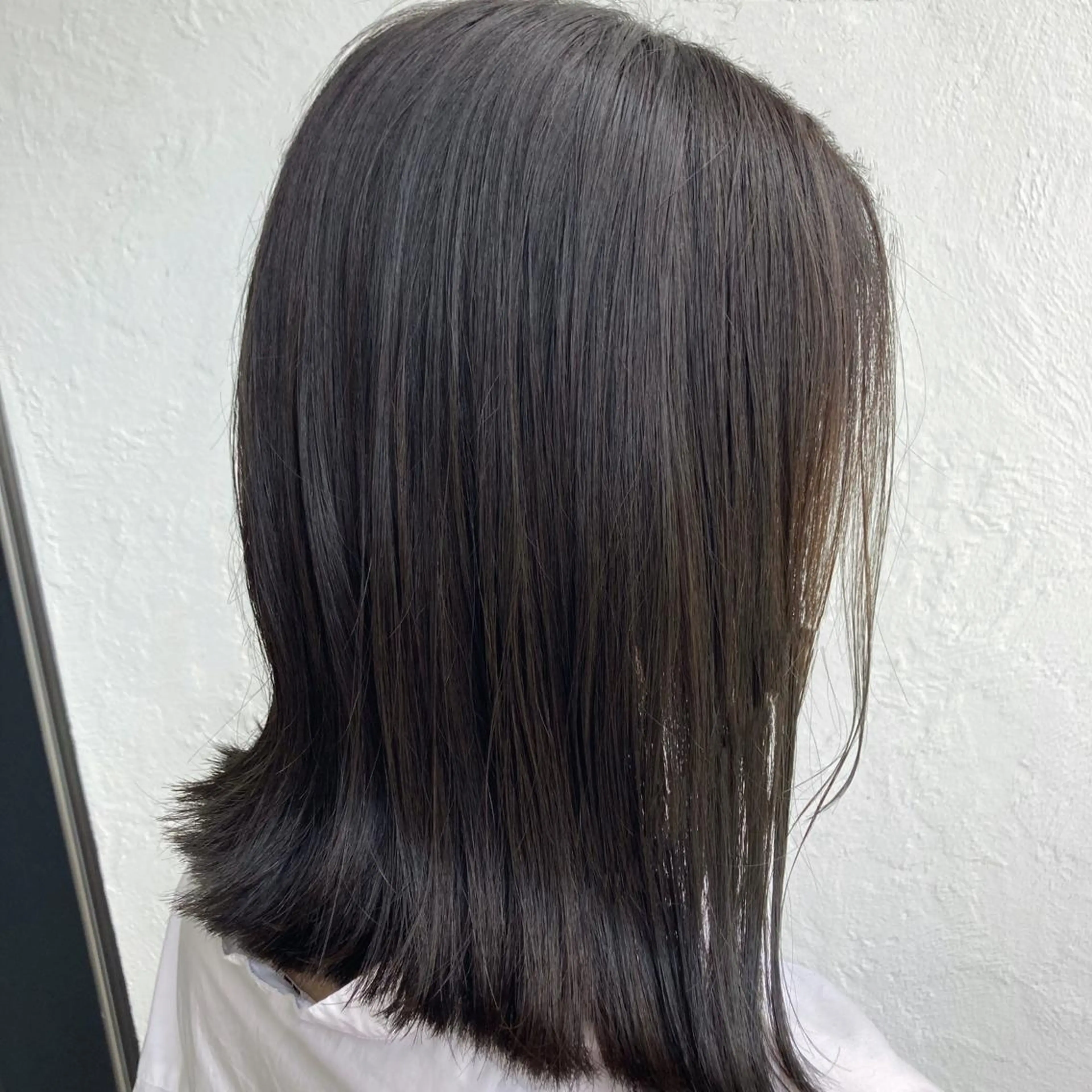 ミディアム カラー カット ヘアカラー トリートメント 💎髪質改善💎 西森千夏のヘアスタイル