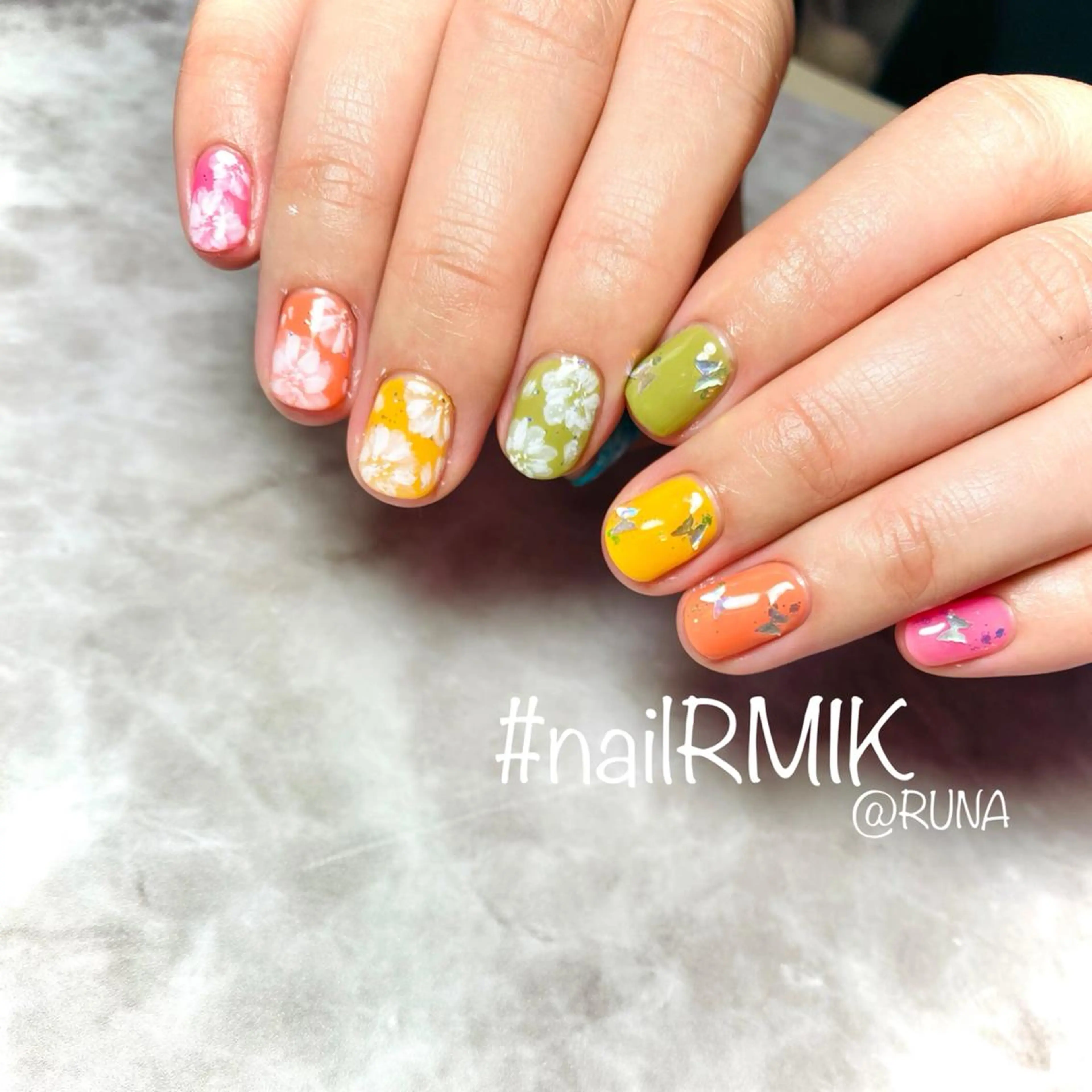 ネイル ハンドネイル nailsalon RMIKのネイルデザイン