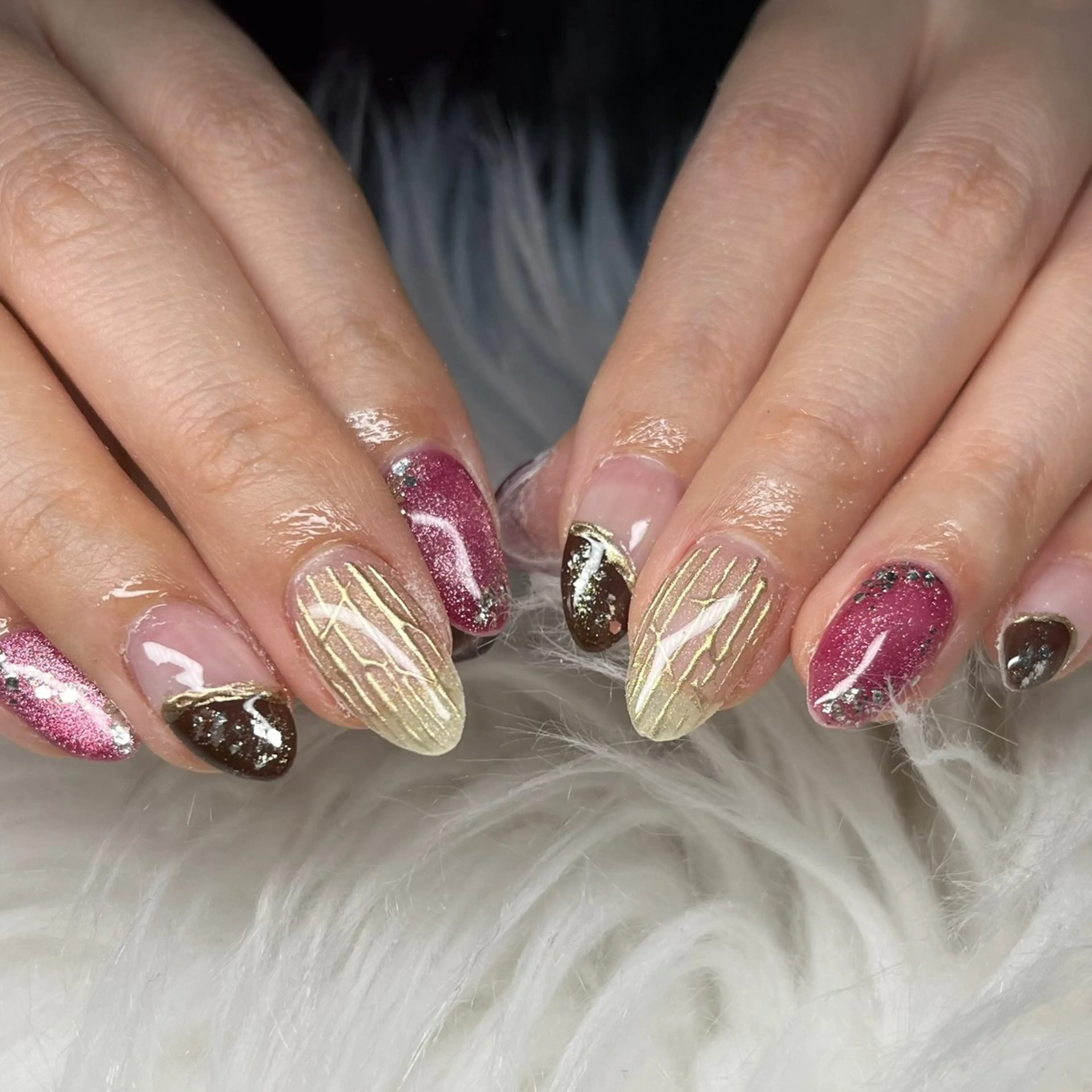 ネイル はあとねいる福島店 SAKIのネイルデザイン