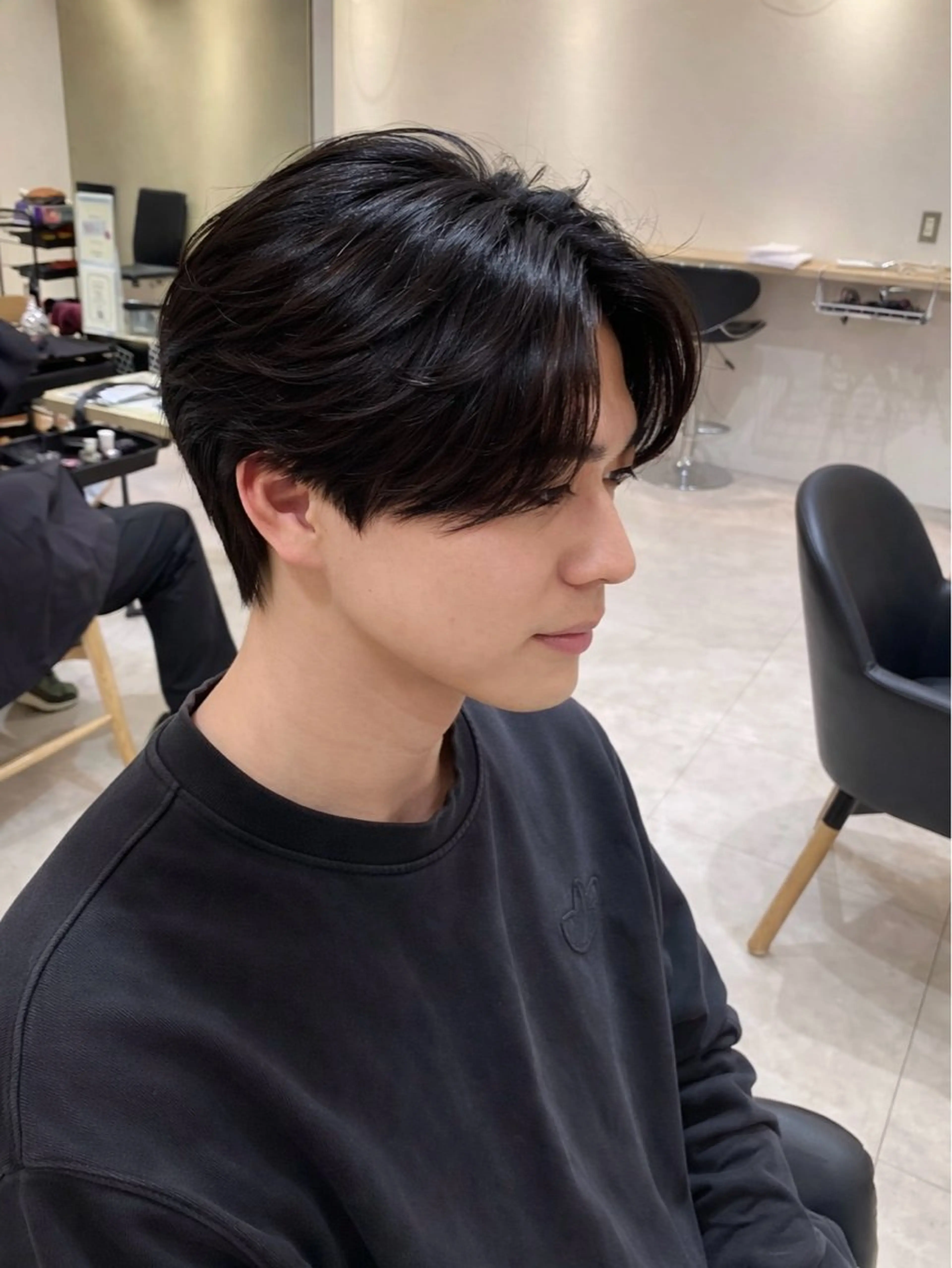 ヘアアレンジ メンズ 似合わせカットのプロ 美容師yamadaのヘアスタイル