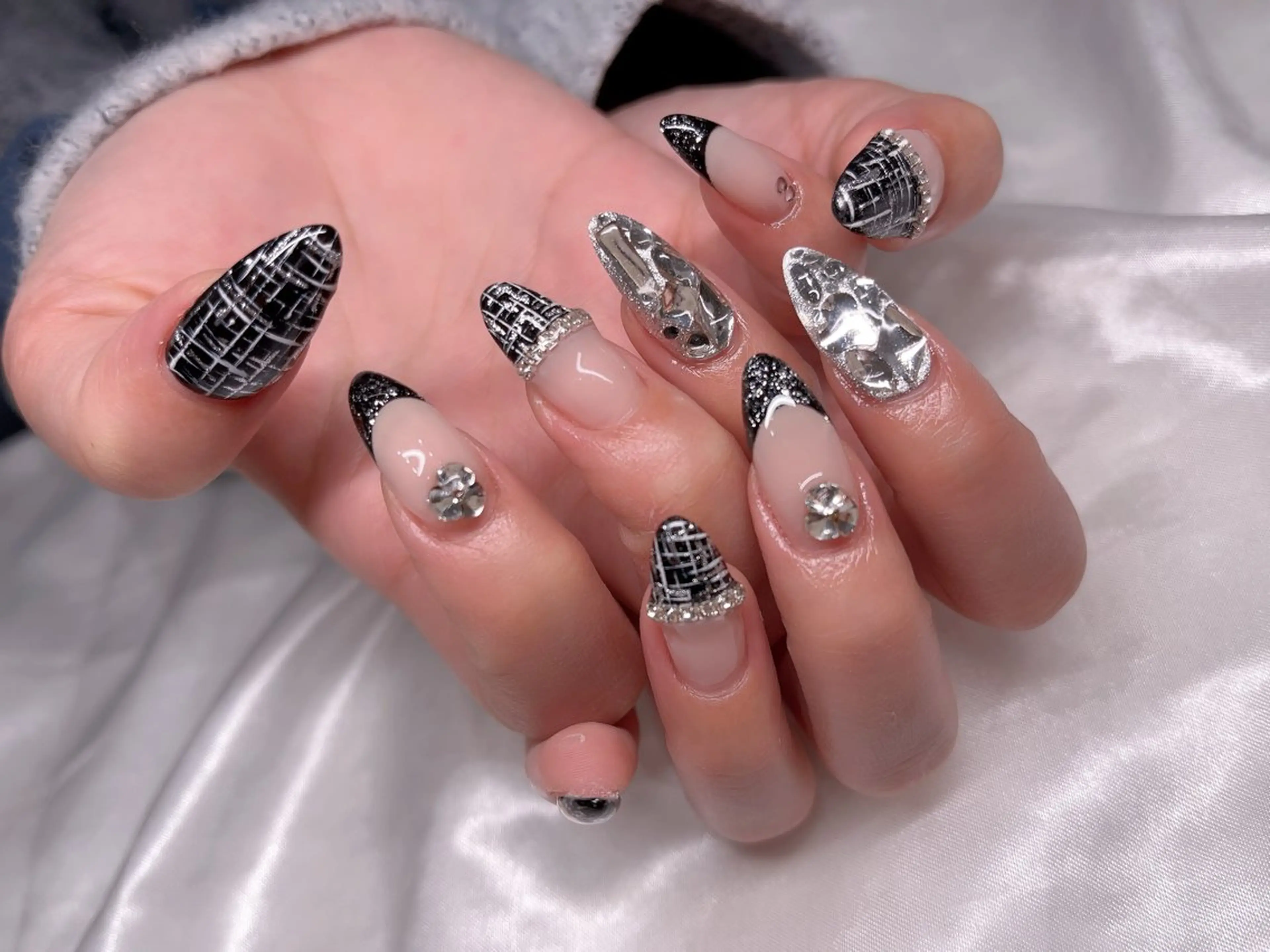 ネイル ハンドネイル 悦田joieange 京橋店のネイルデザイン