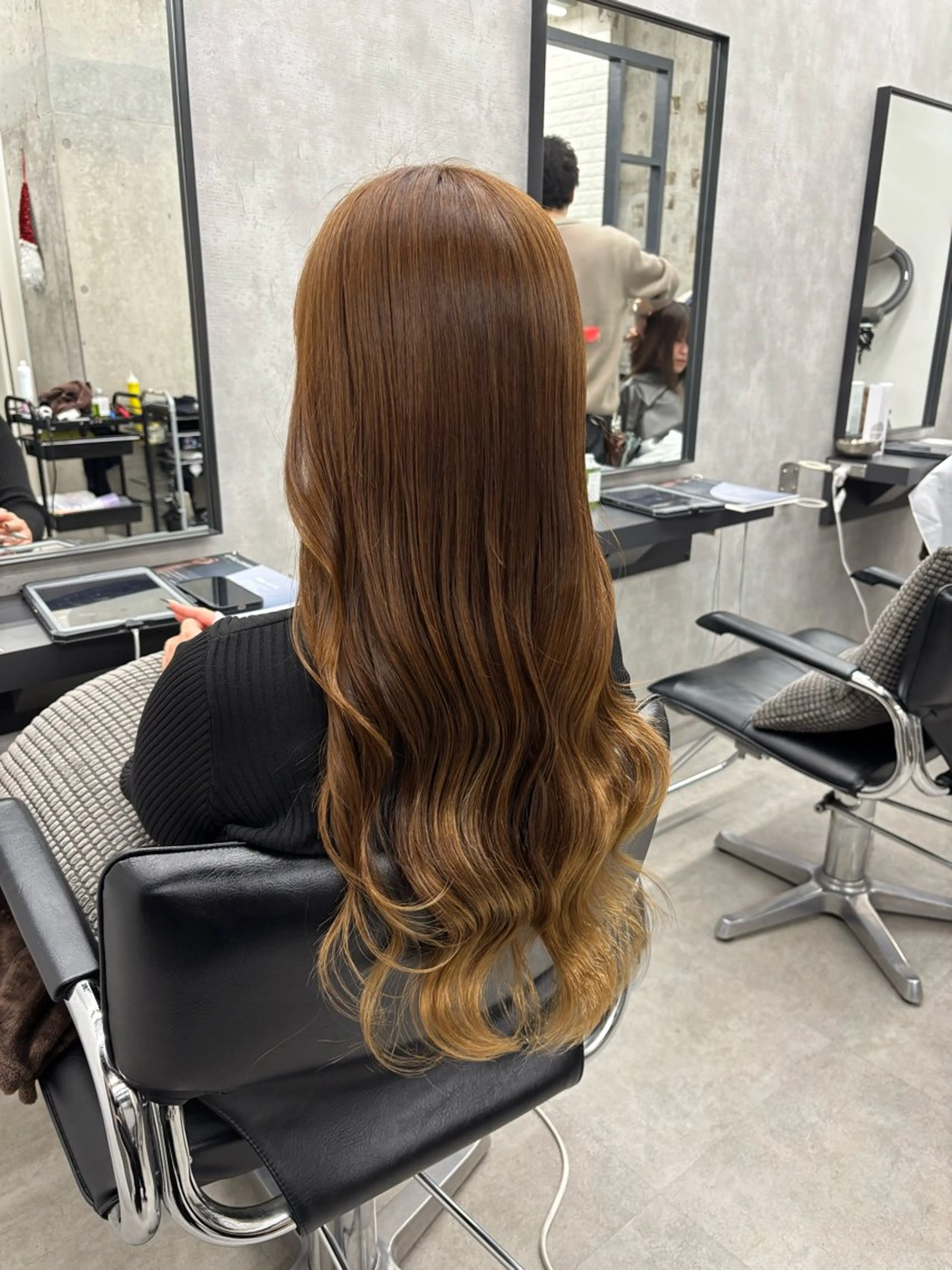 ロング 髪質改善 韓国風ヘア 縮毛矯正 トリートメント カット 縮毛矯正 トリートメント すぐ巻ける縮毛矯正 🍀勝倉　麗のヘアスタイル