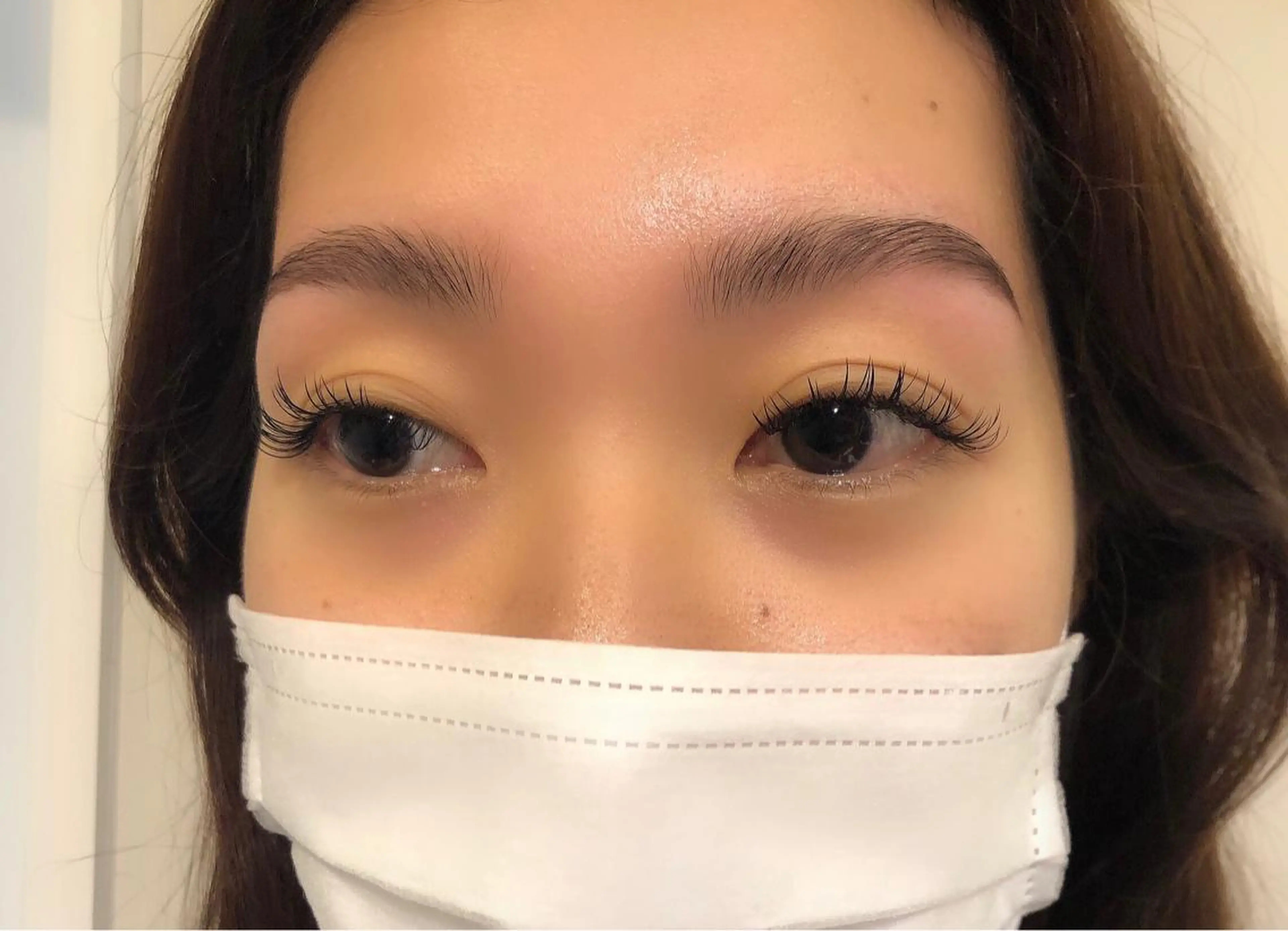 アイブロウ 眉毛ワックス脱毛 Hair&Make Nahoのマツエク・マツパデザイン