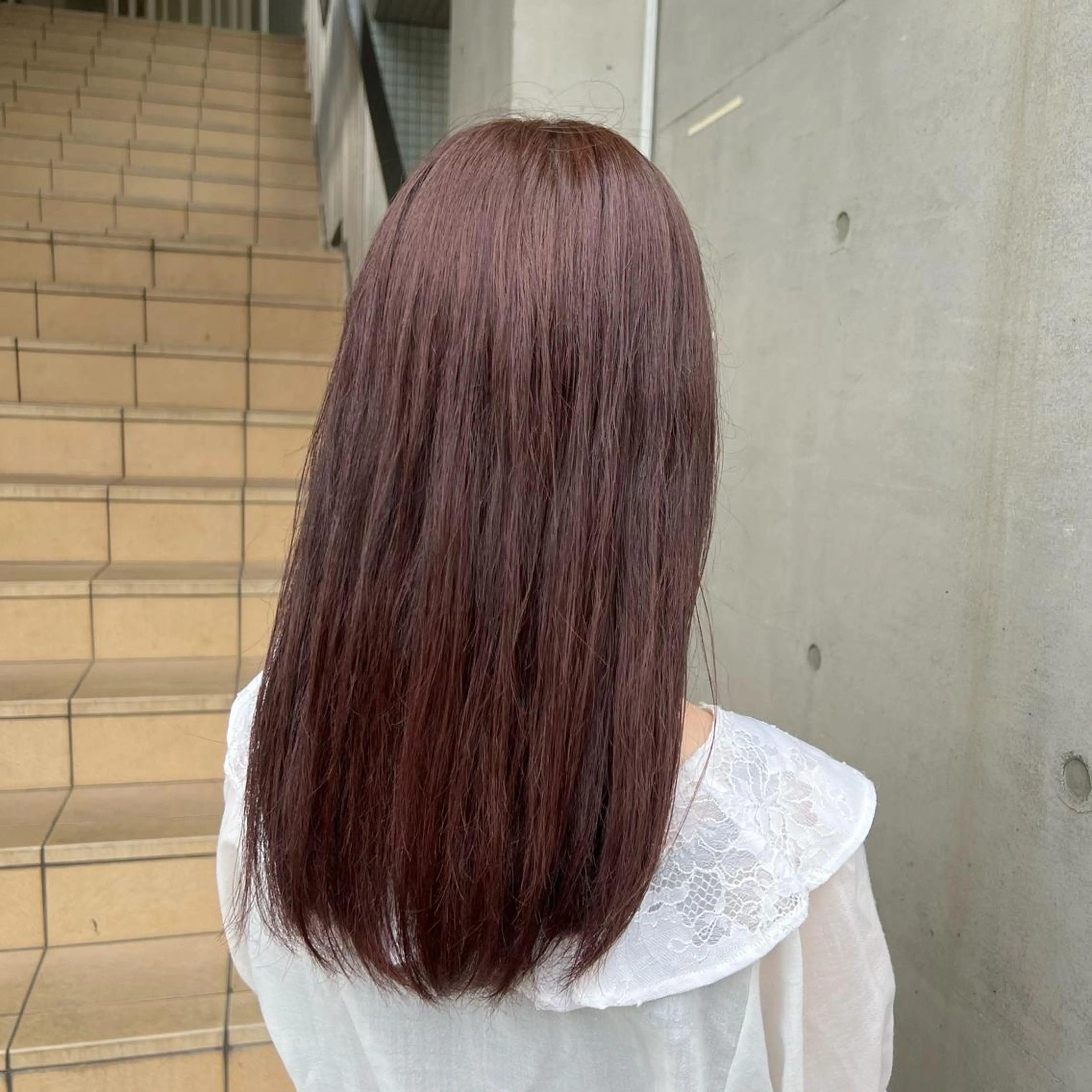 カラー ブラウンカラー ピンクカラー ヘアカラー トリートメント stylist 🐶内藤 成香のヘアスタイル