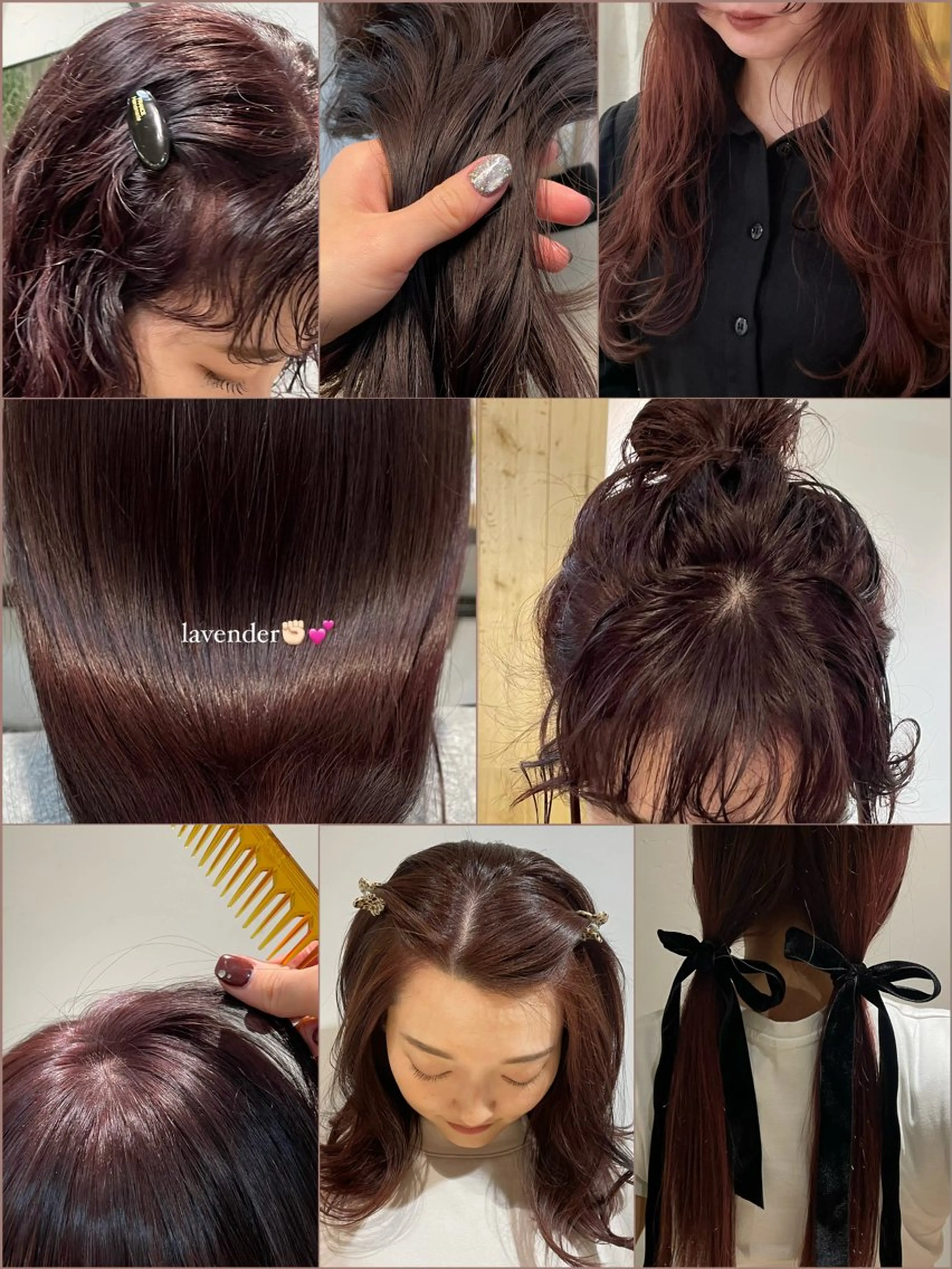 ミディアム 盛れる透明感カラー・ momokaのヘアスタイル