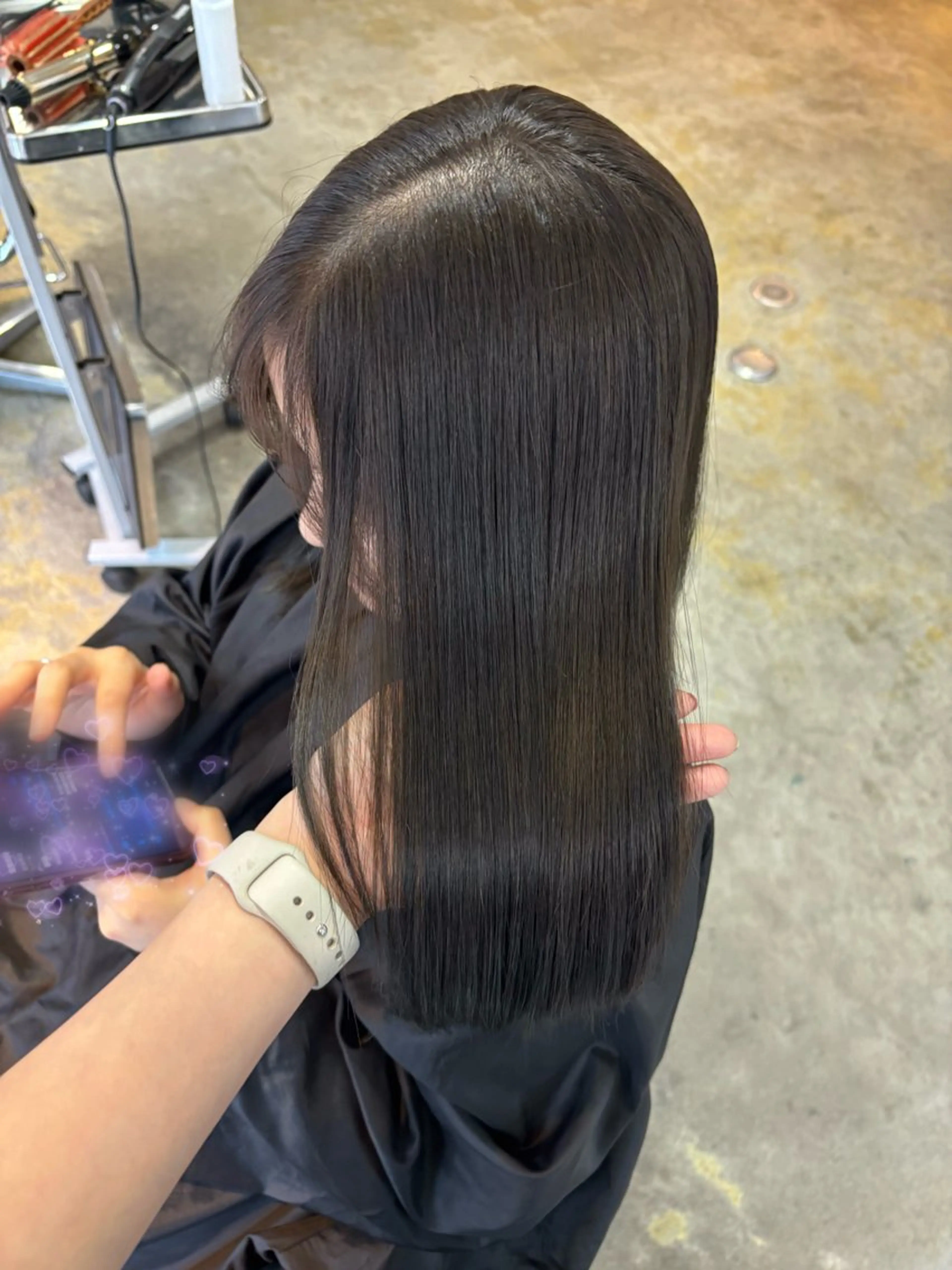 カラー ブラウンカラー オリーブブラウン ヘアカラー 🎀透明感カラー🎀 Yurinoのヘアスタイル