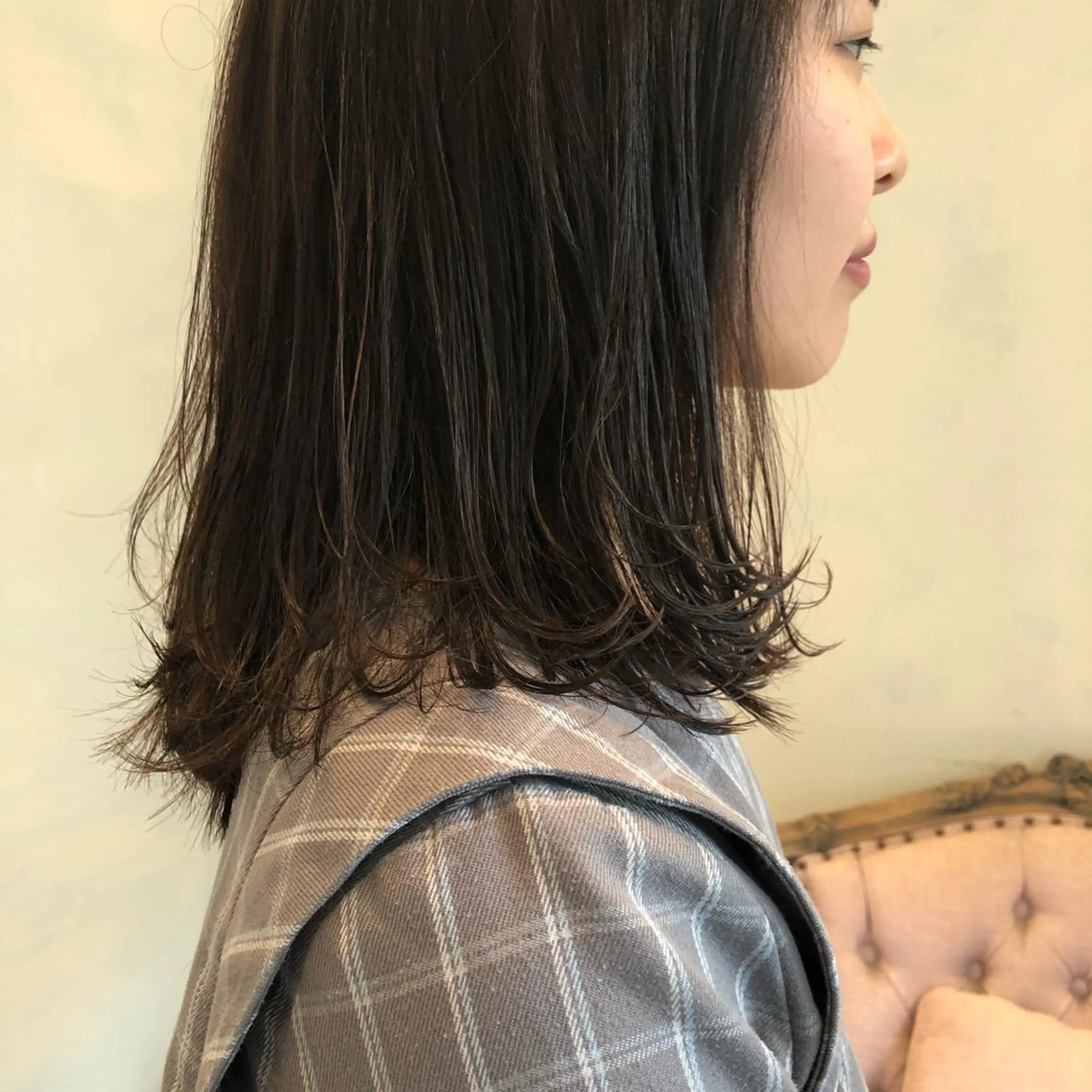 ミディアム 相川 愛実のヘアスタイル