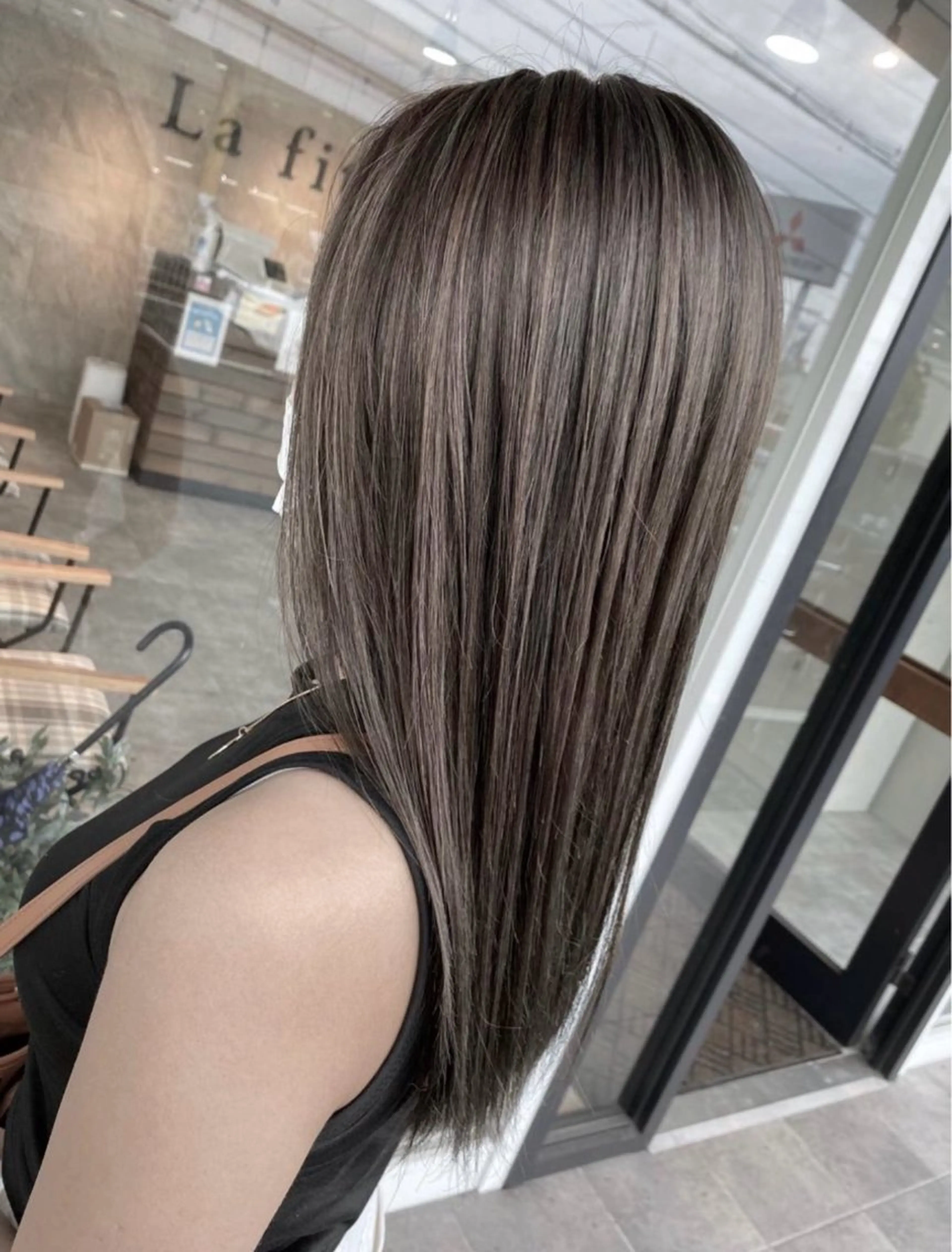 ロング カラー Lafithhair lov. 福山駅家店のヘアスタイル