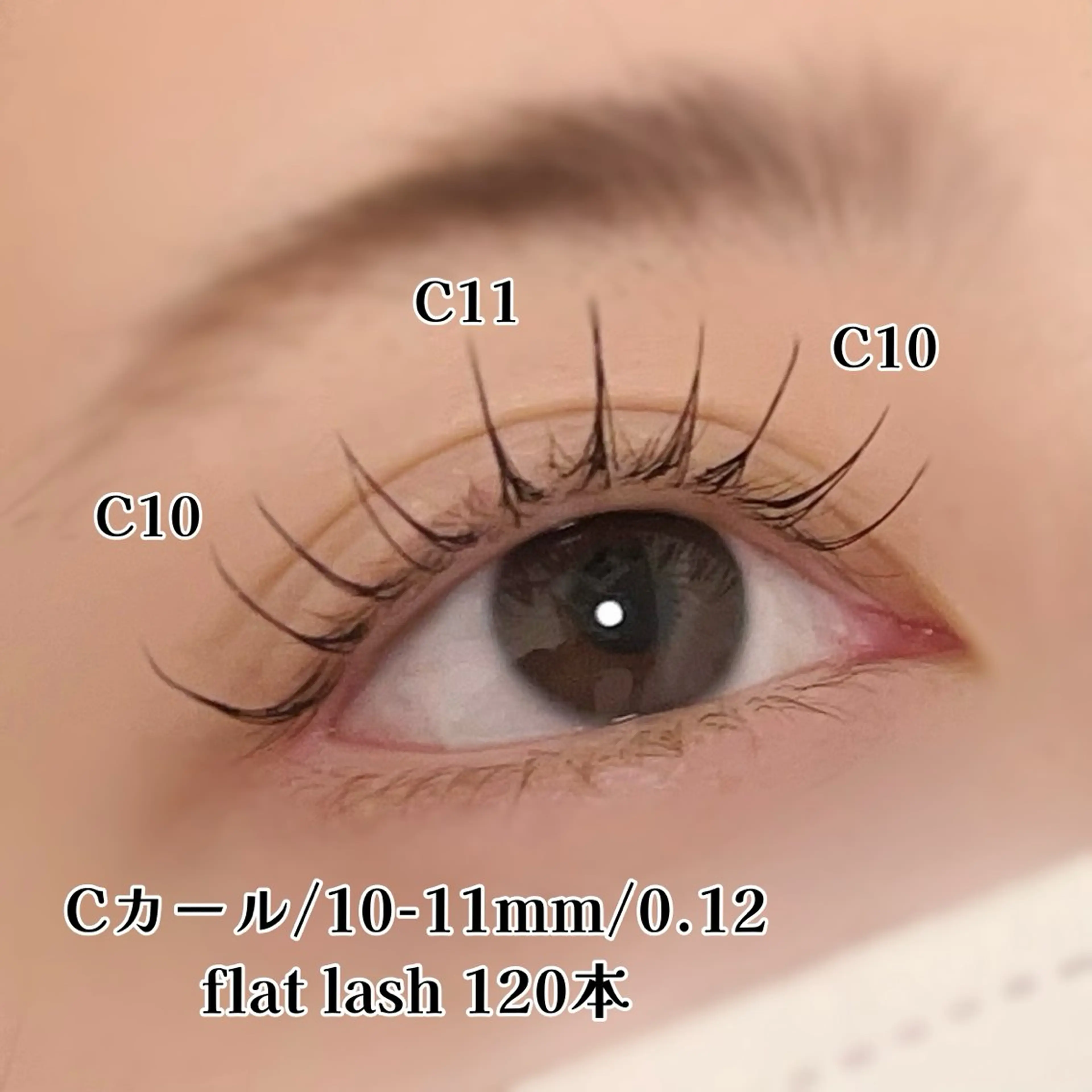 【🎀ご新規様限定🎀】束感フラットラッシュ120本✨➕オフ･コーティング付き💖の写真