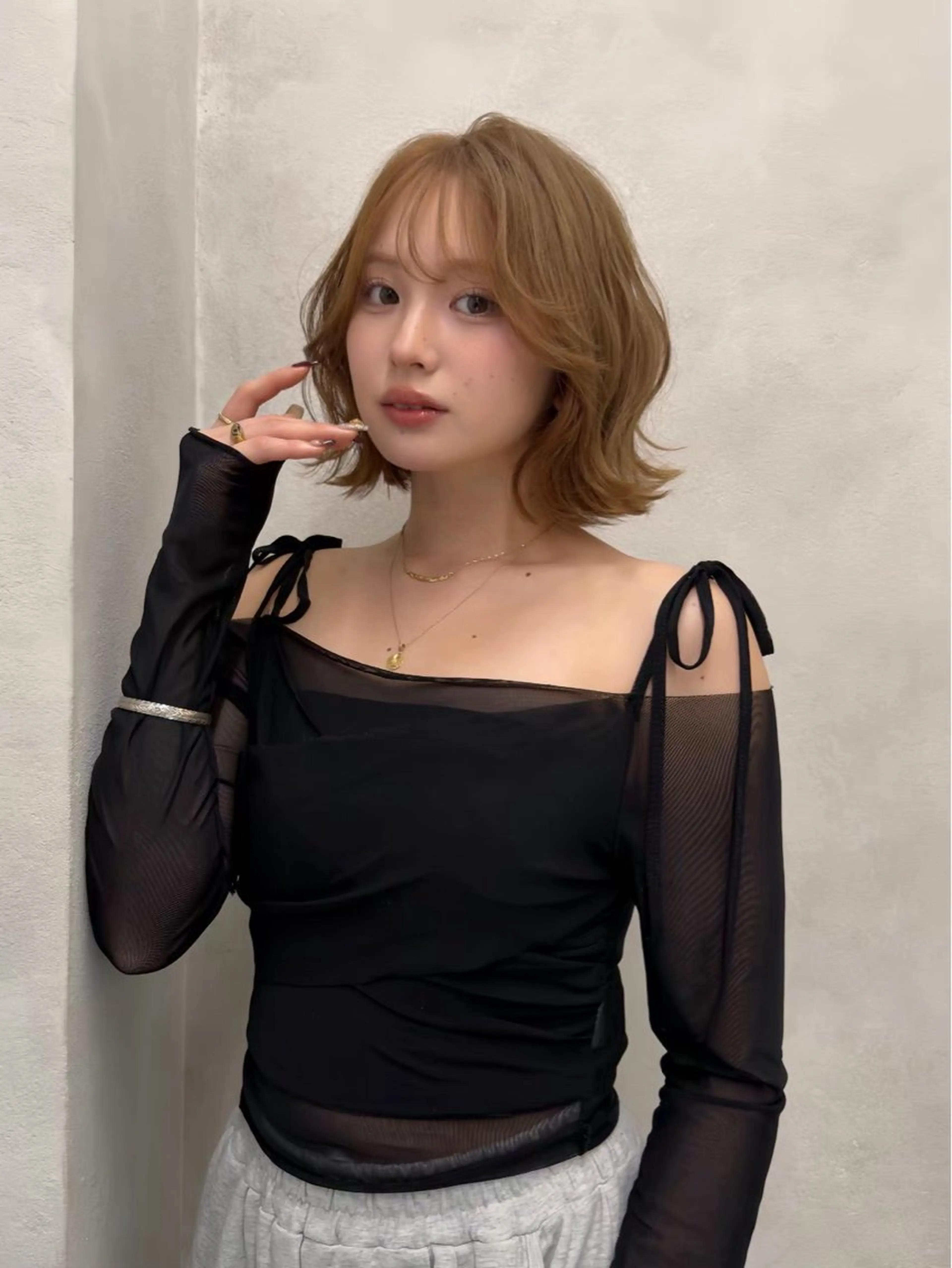ショート 中山 莉瑠のヘアスタイル