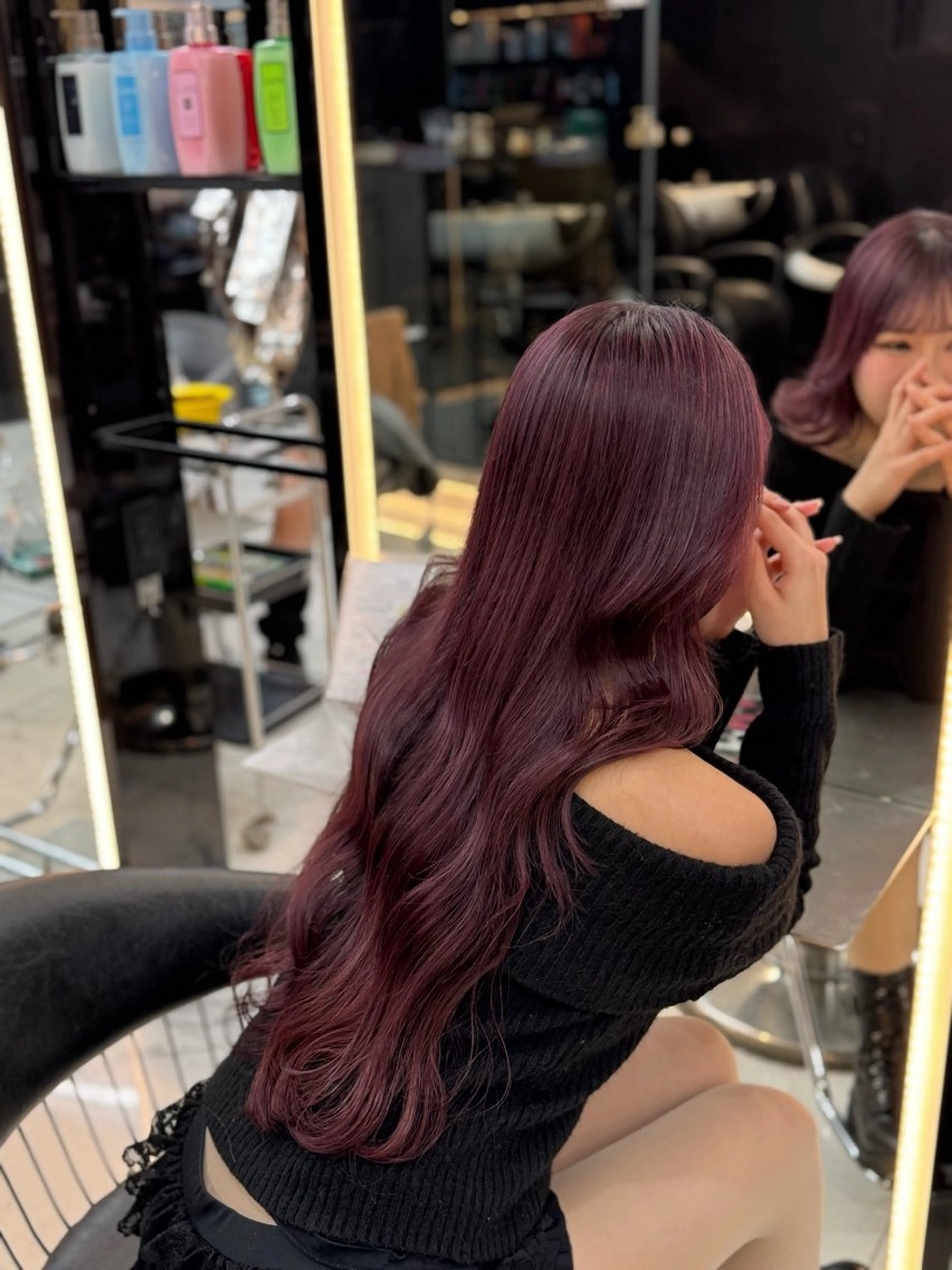ロング カラー Lapis渋谷本店 Rikoのヘアスタイル