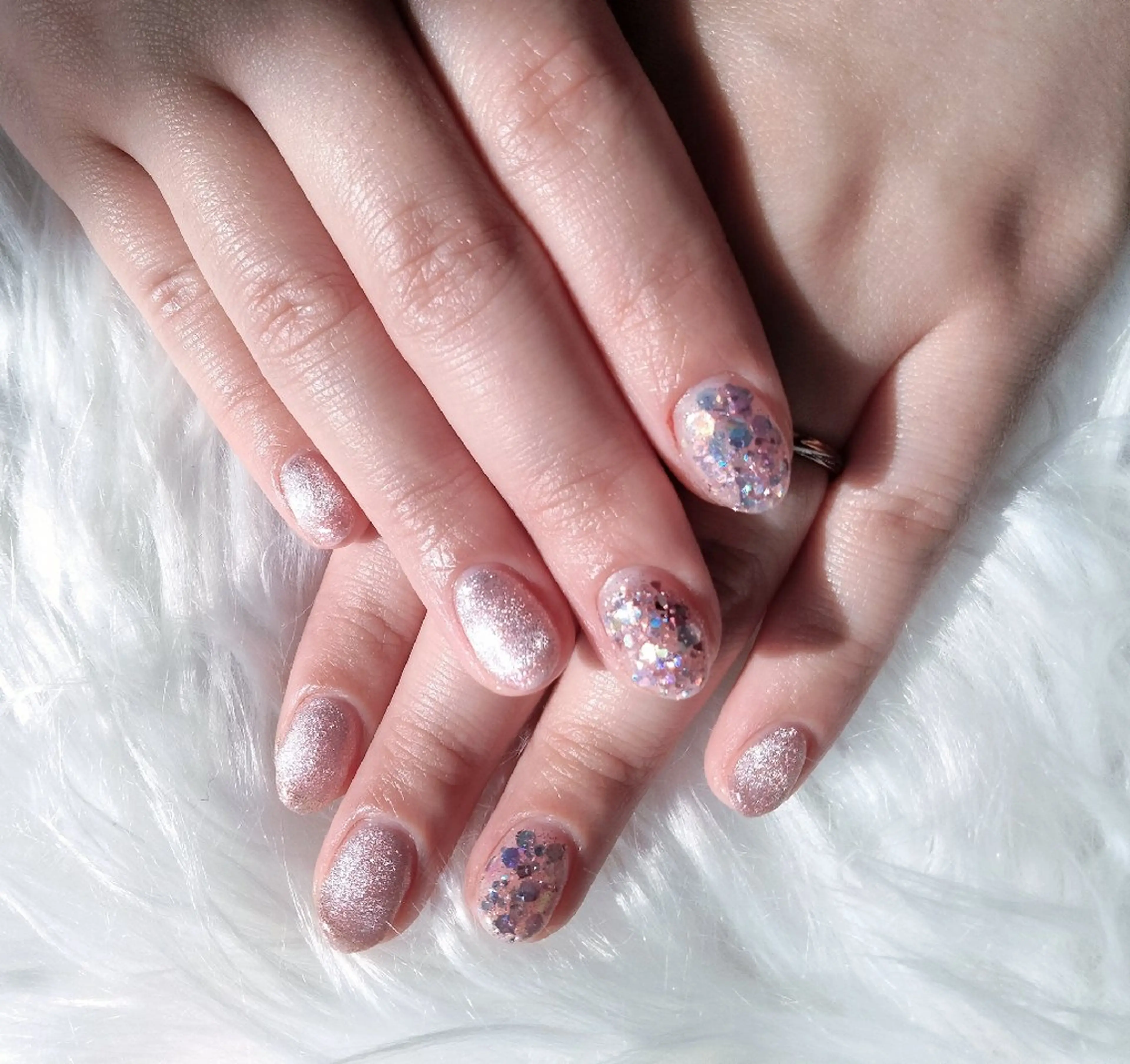 ネイル マグネットネイル ハンドネイル Beaubie  nailサロンのネイルデザイン