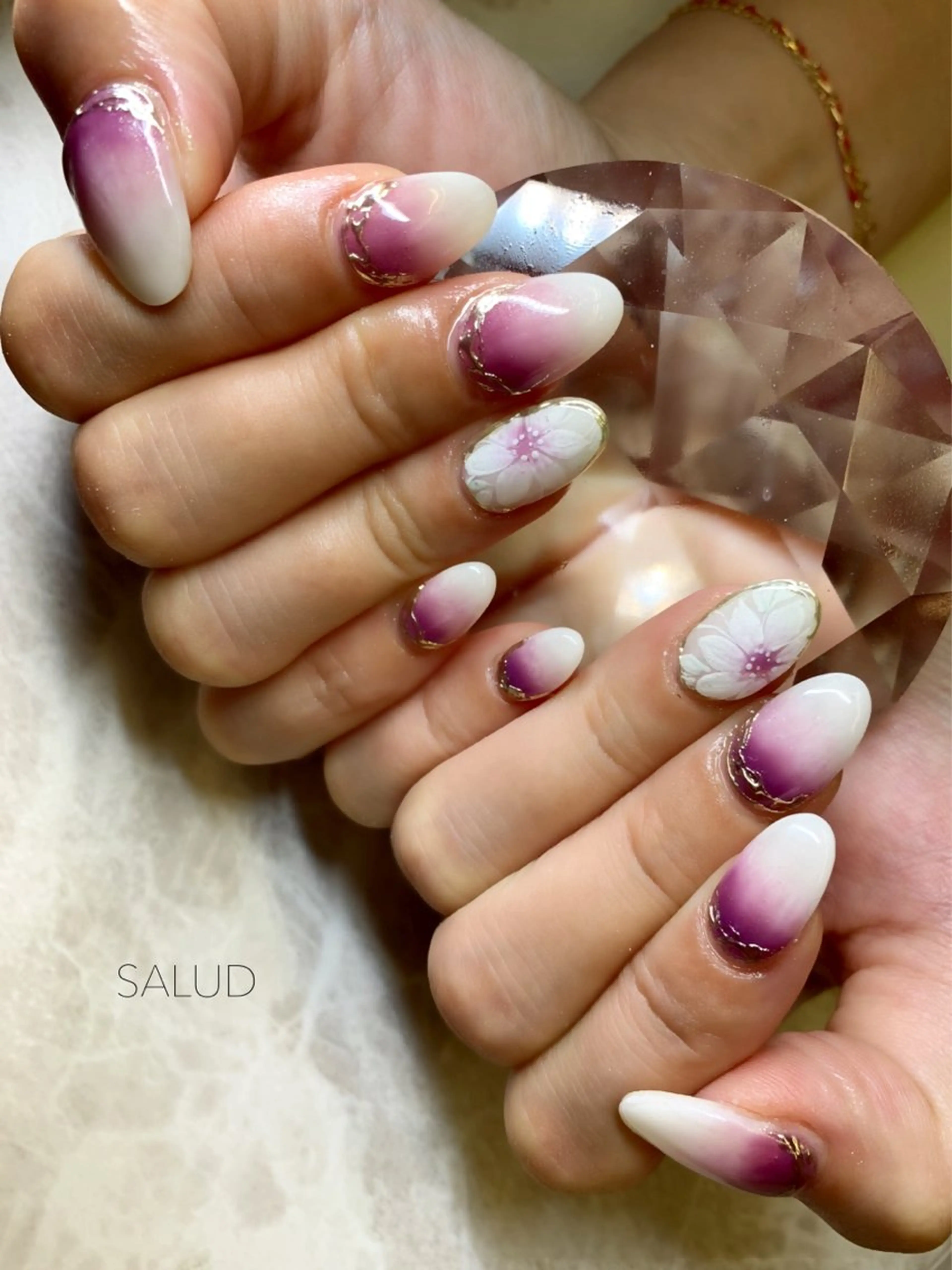 ネイル ハンドネイル Nail Salon SALUDのネイルデザイン