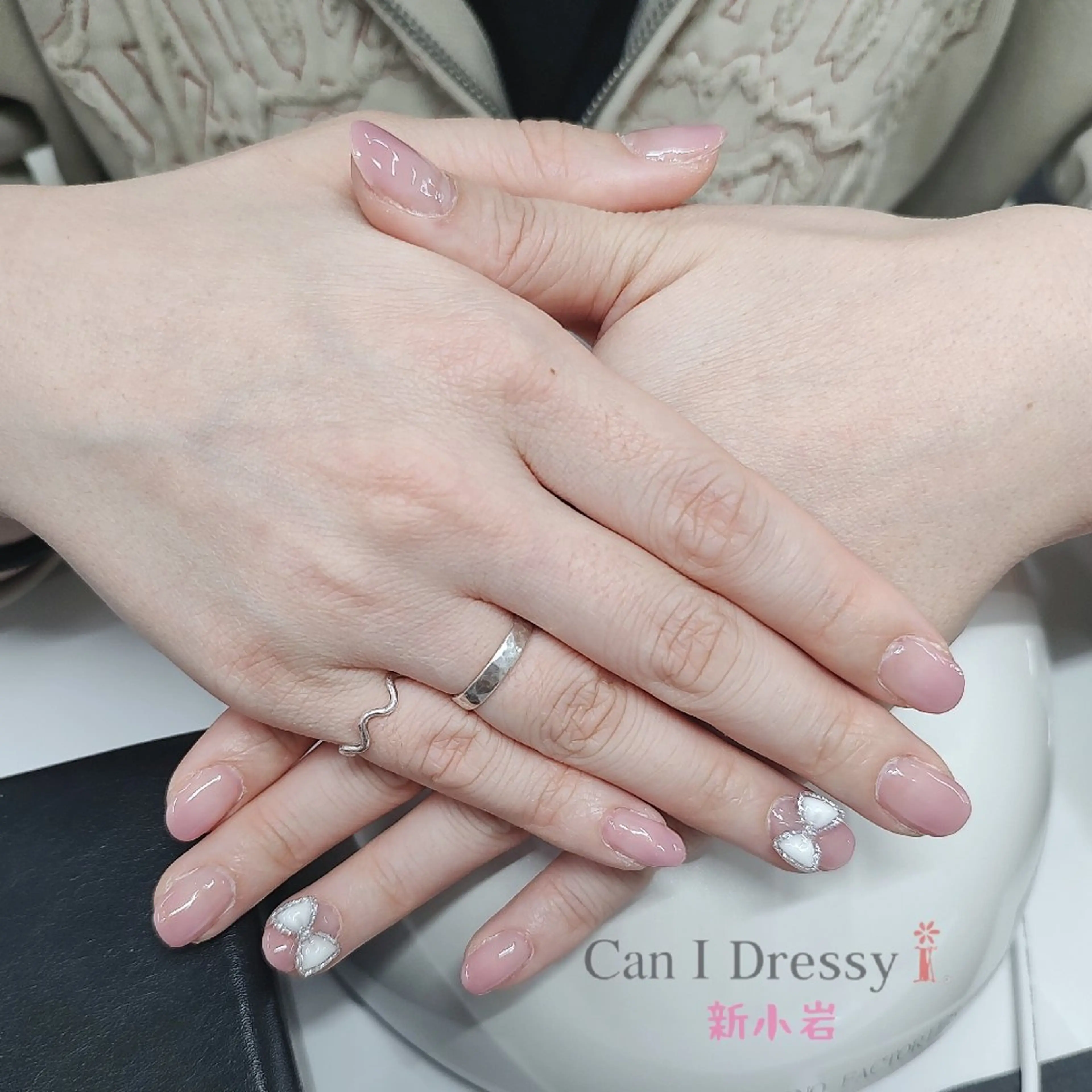 ネイル グラデーション ピンク 春ネイル キャンアイドレッシー 新小岩のネイルデザイン