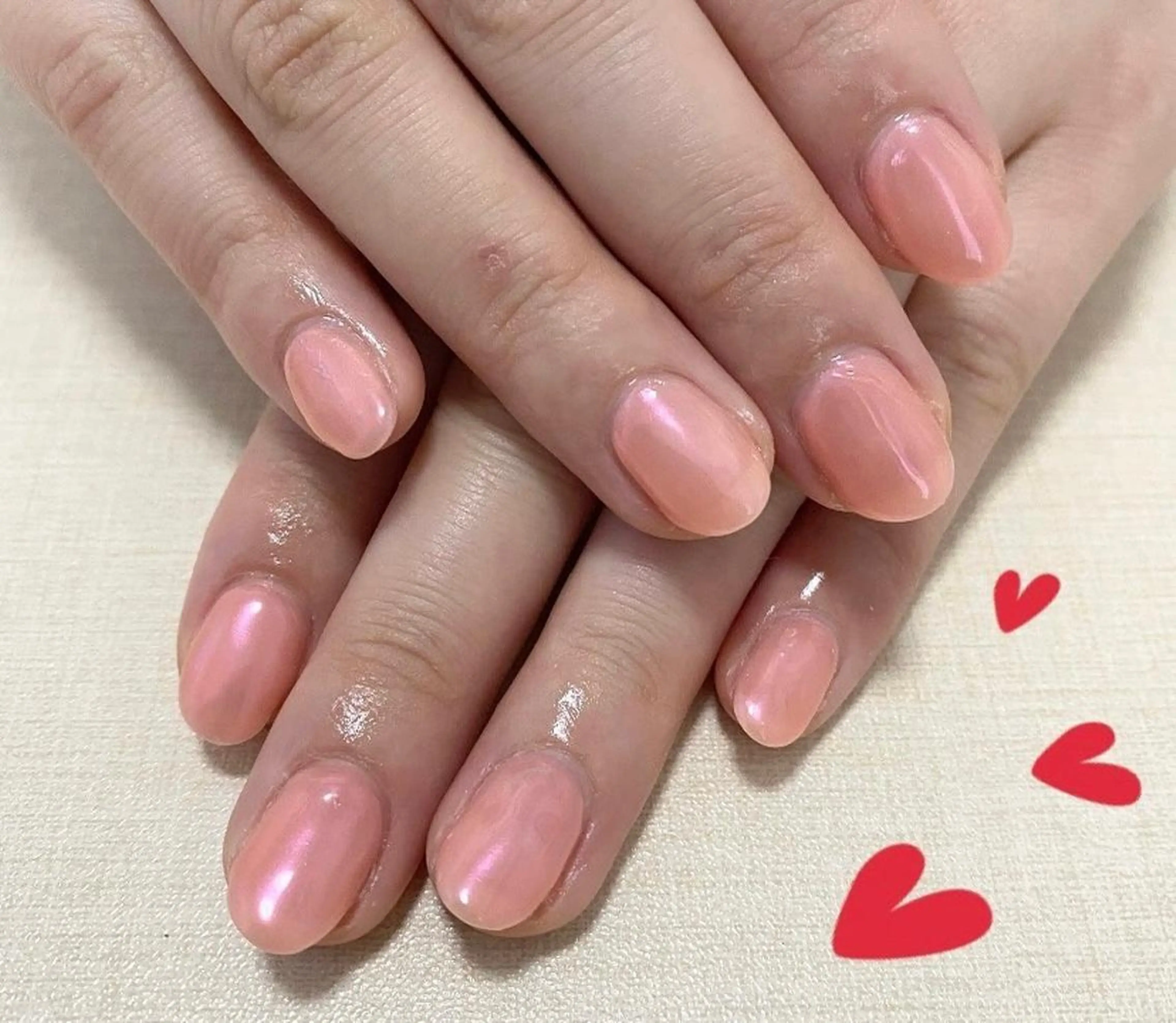 ネイル オーロラネイル ハンドネイル わたなべ さやかのネイルデザイン