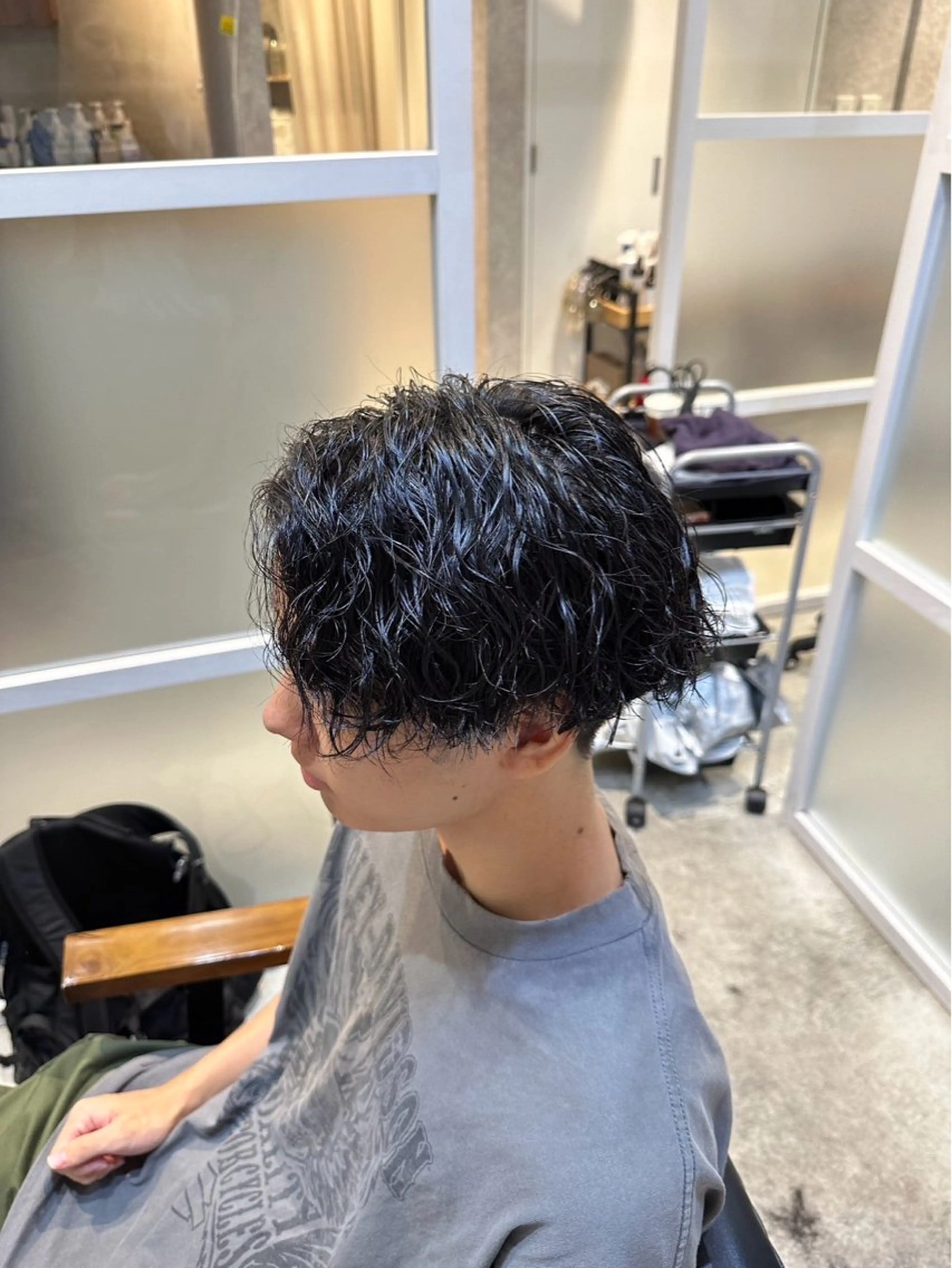 パーマ ブリーチモデル募集 ʟᴇɪ.れいのヘアスタイル